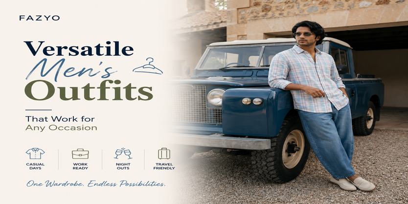 Versatile Men's Outfits That Work for Any Occasion