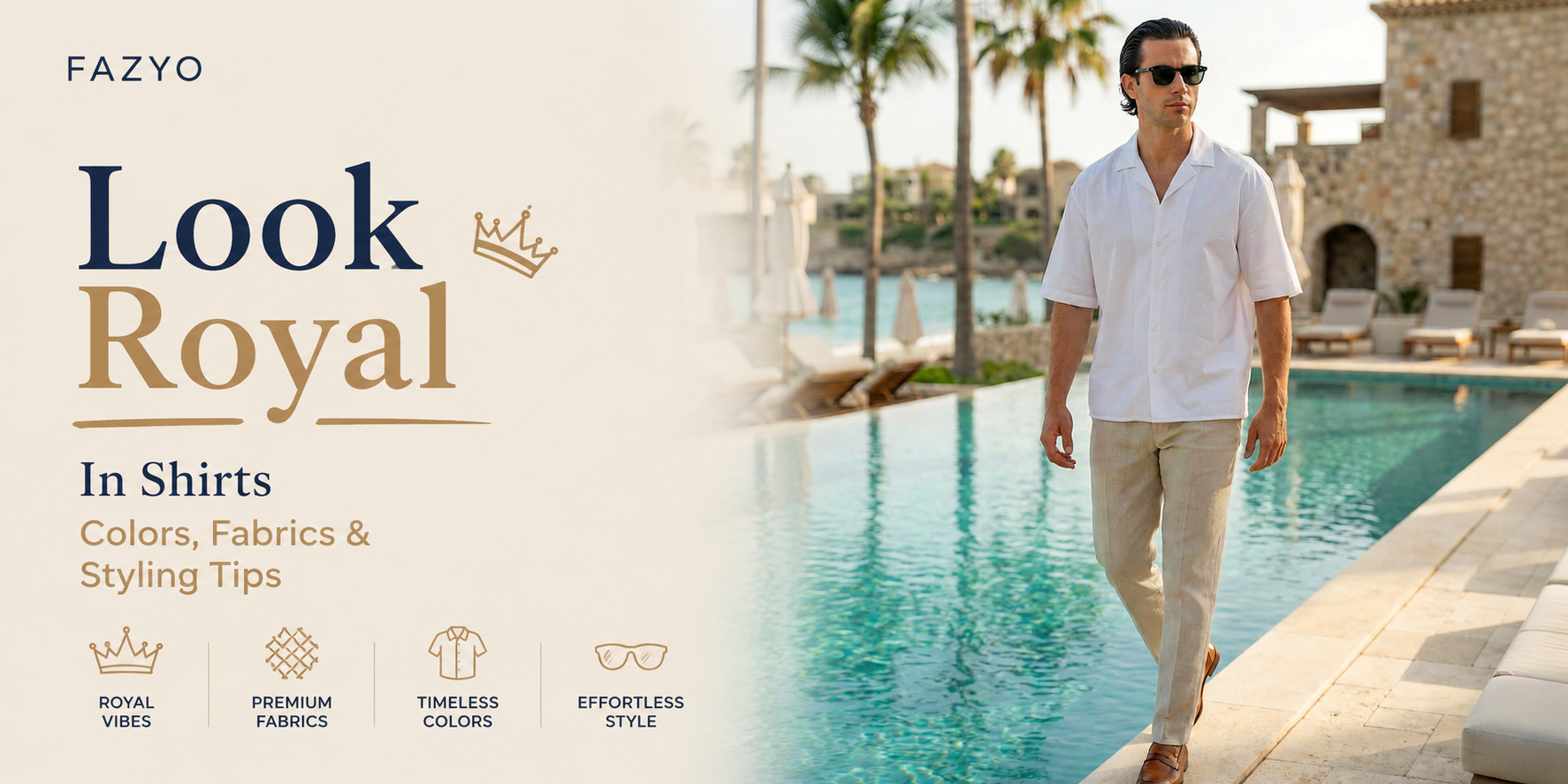 How to Look Royal in Shirts: Colors, Fabrics & Styling Tips