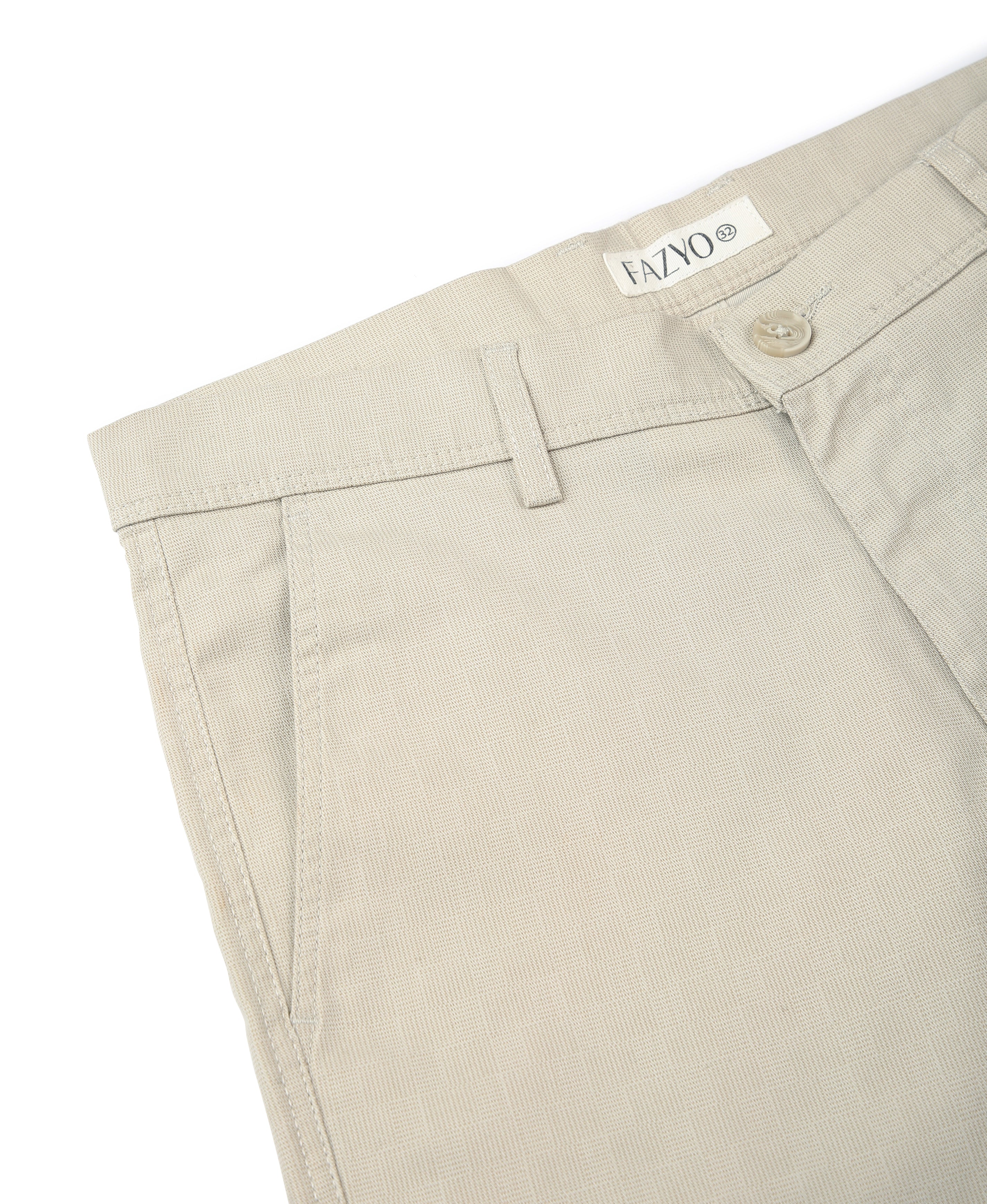 Almond Dune Twill Shorts