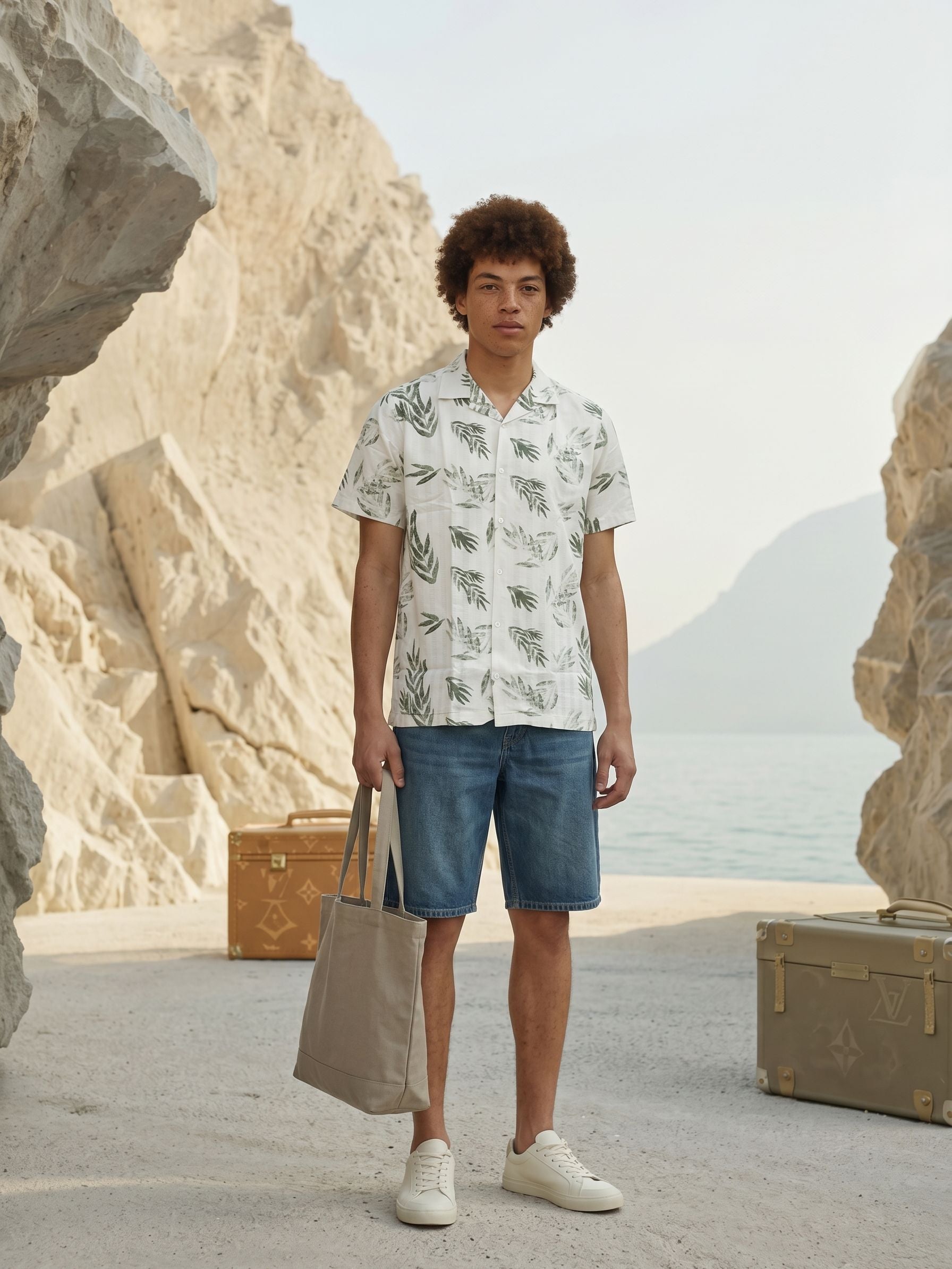 Men's G-Star Green Regular Fit Shirt