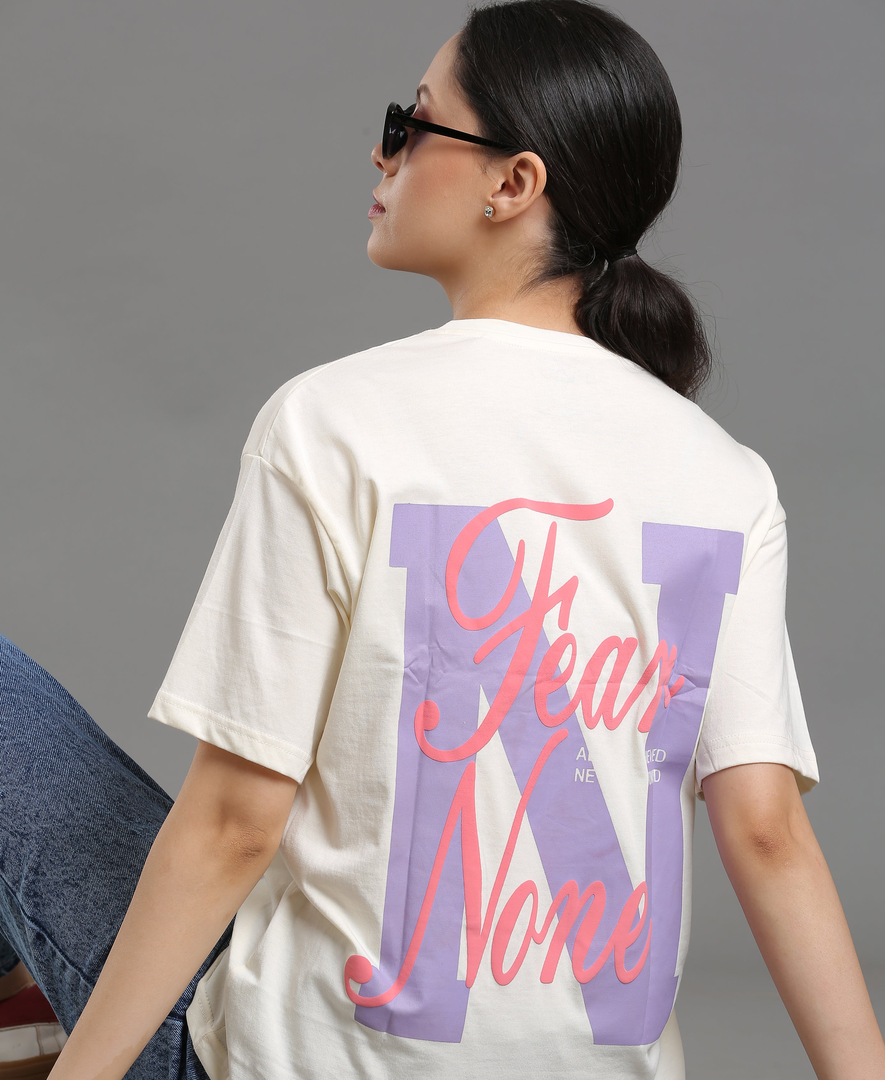 Off-White Jersey Oversized Tee