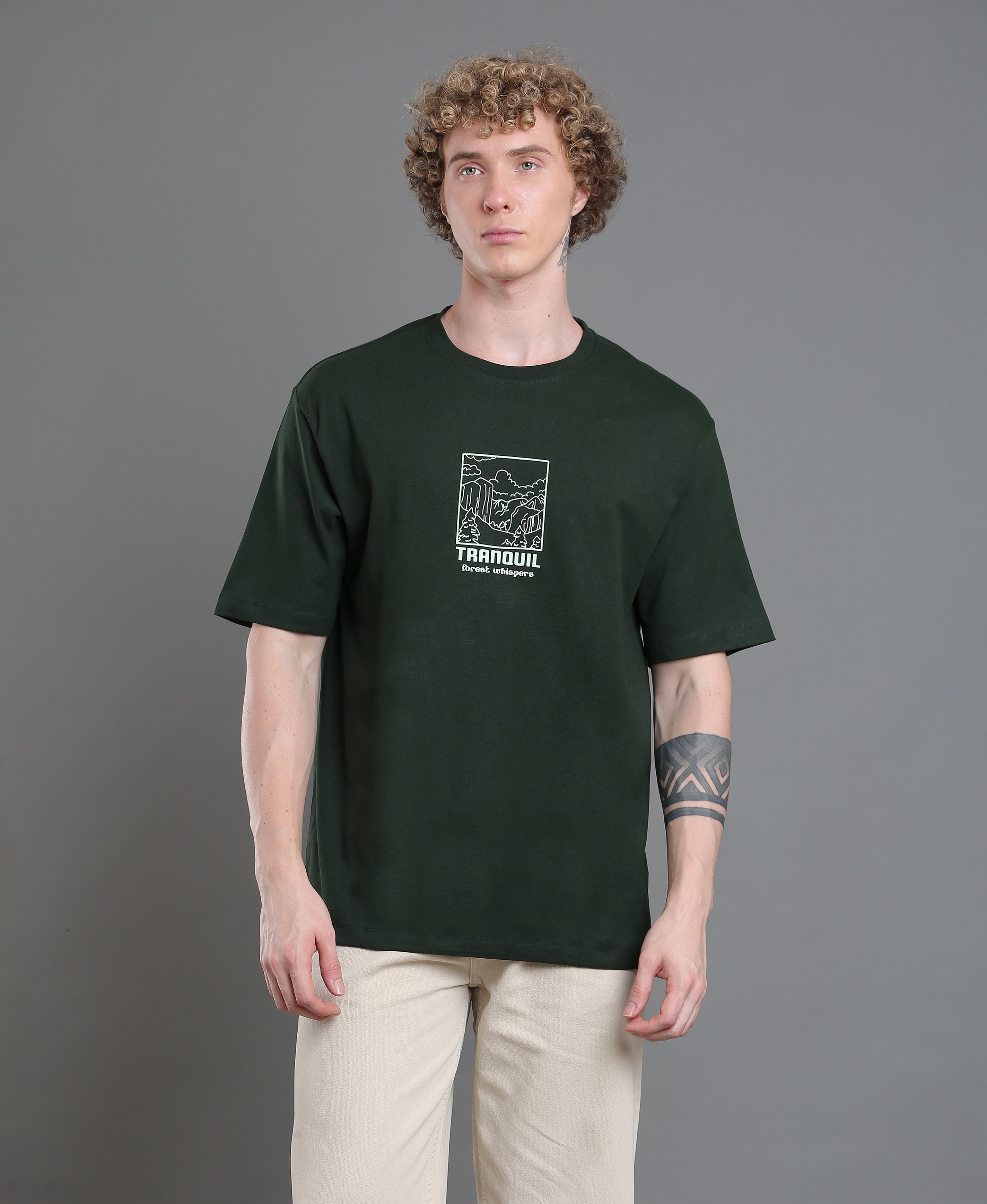 Forest Emblem Oversized Tee