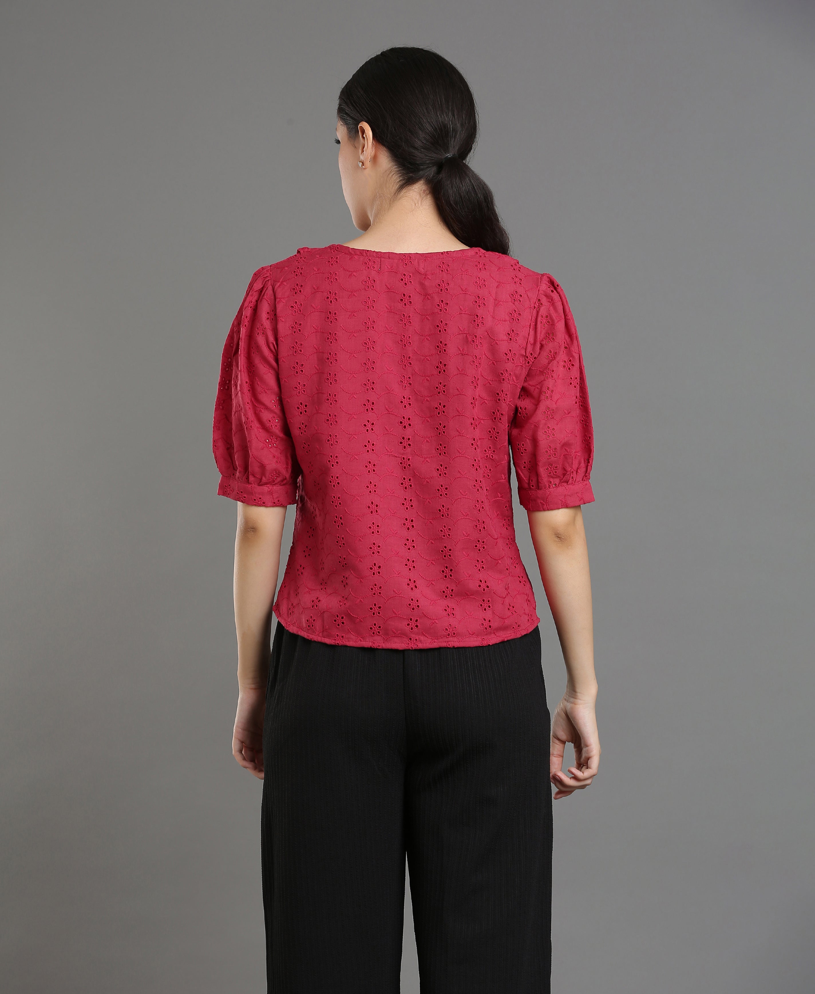 Wine Blend Crop Top