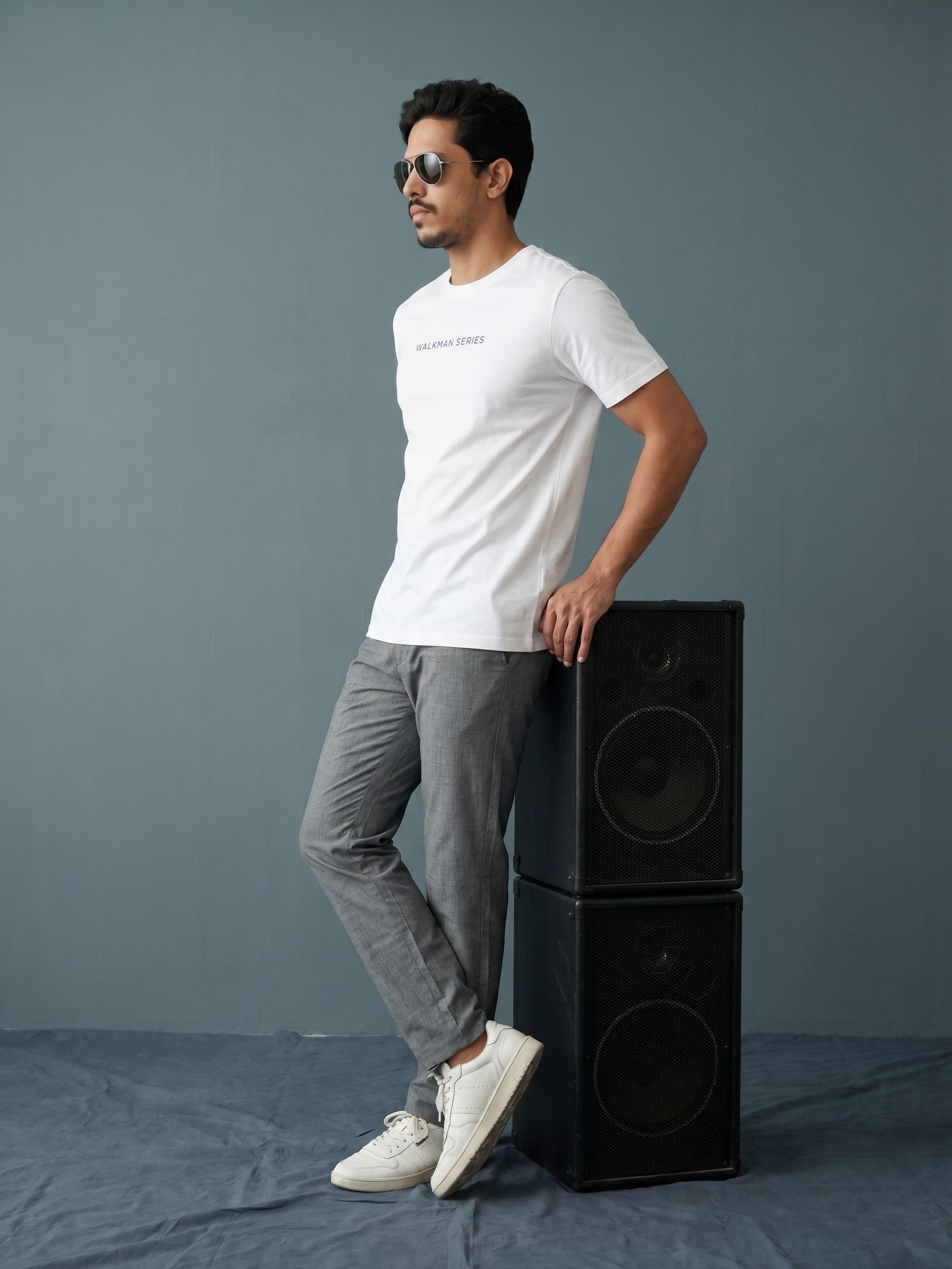 Men's Jersey 200 Gsm Off White Regular Fit T Shirt