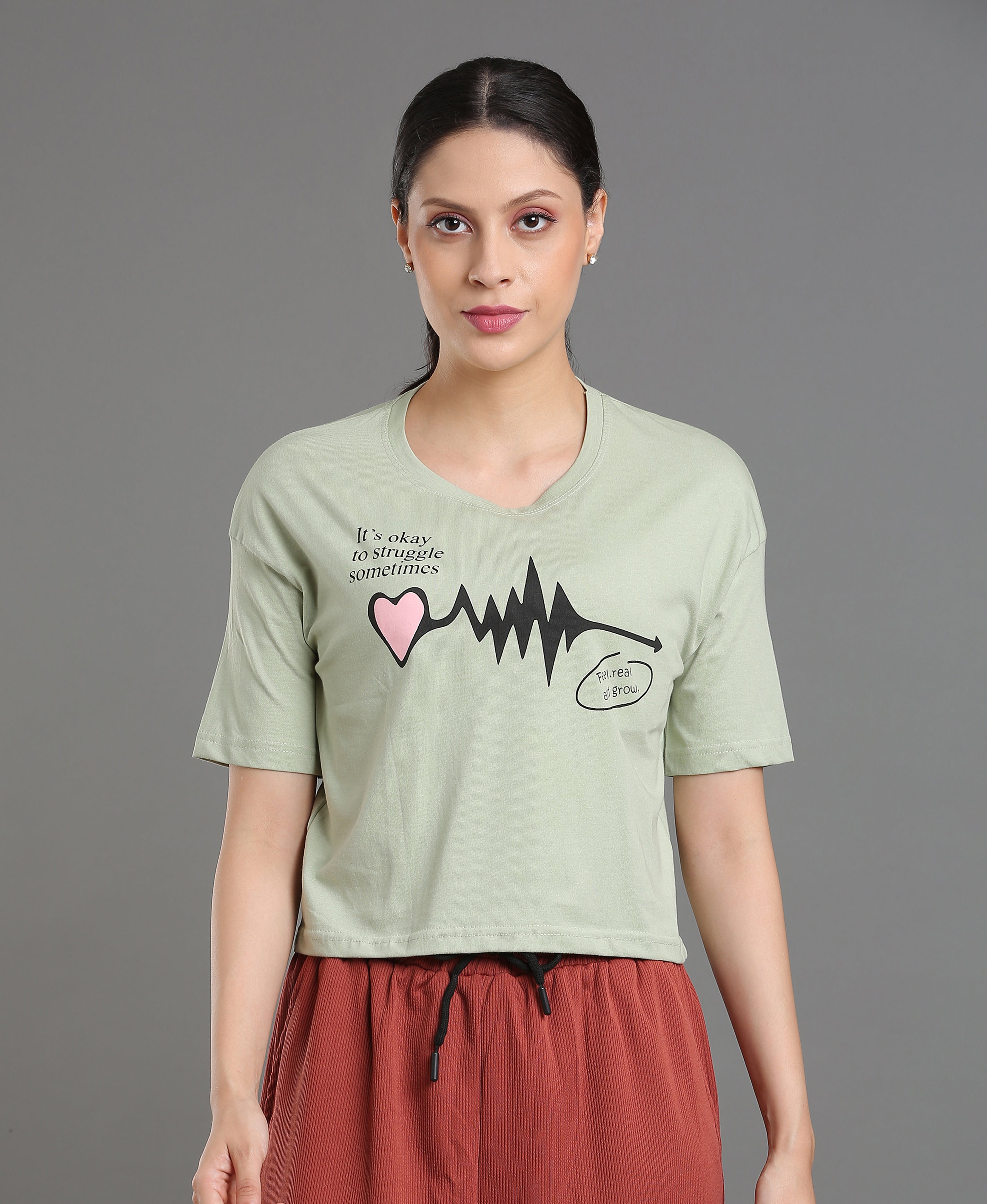 Pistachio Jersey Loose Tee