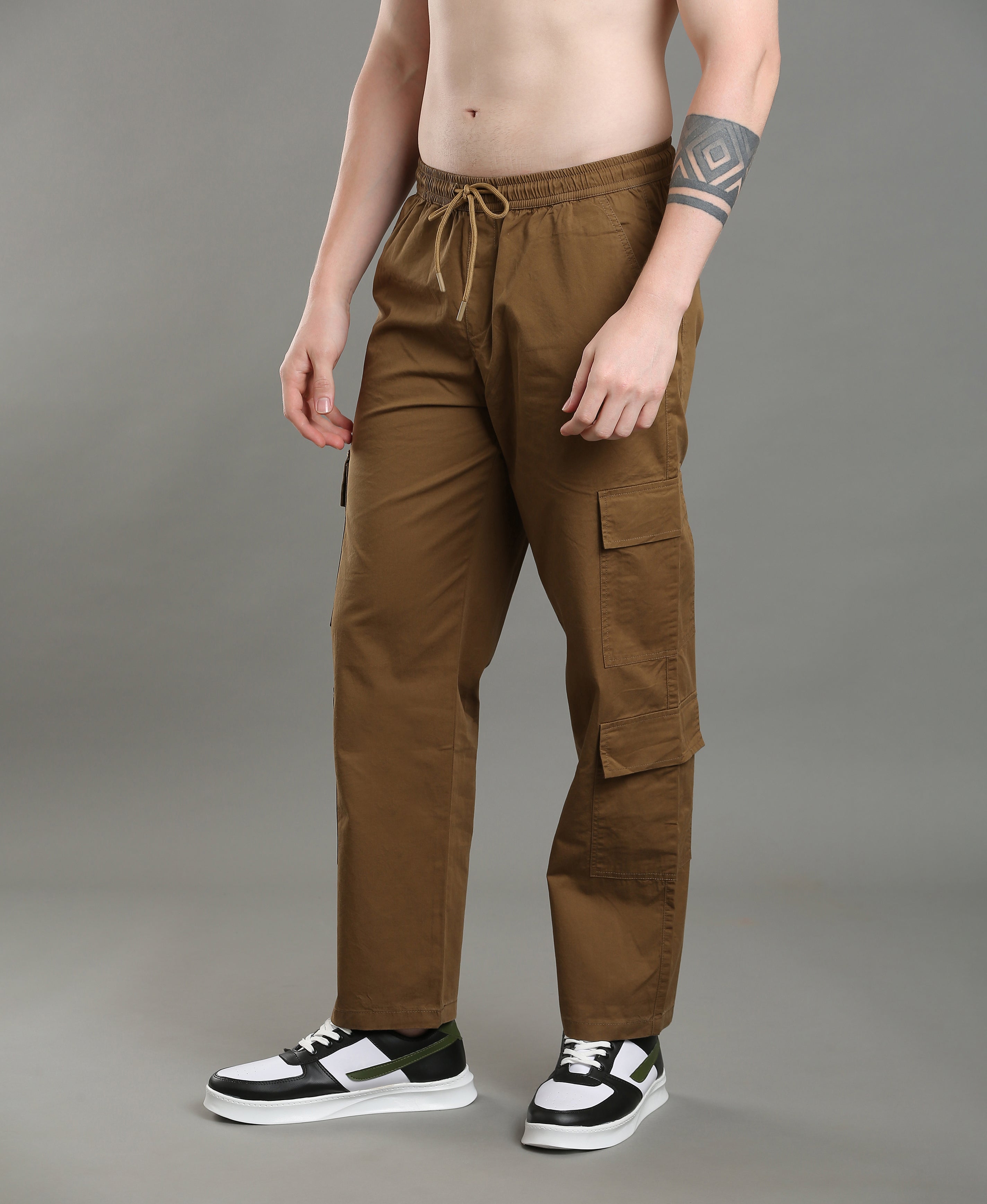 Earthtone Twill Cargos