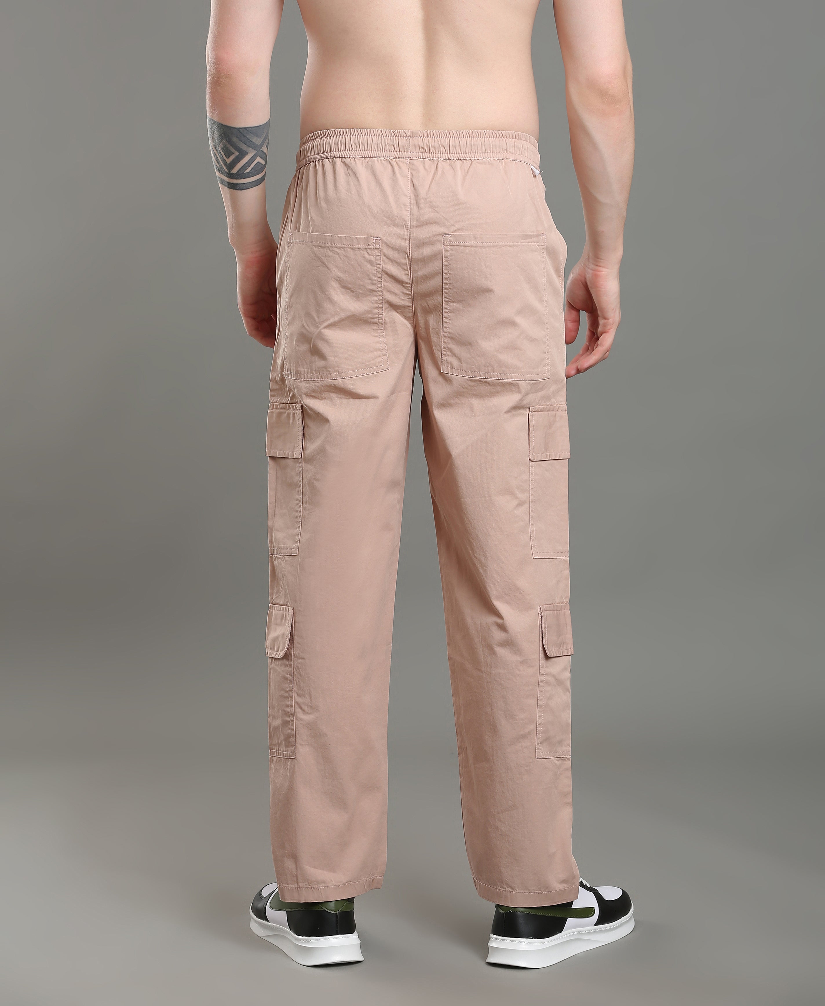 Coral Dust Twill Cargos