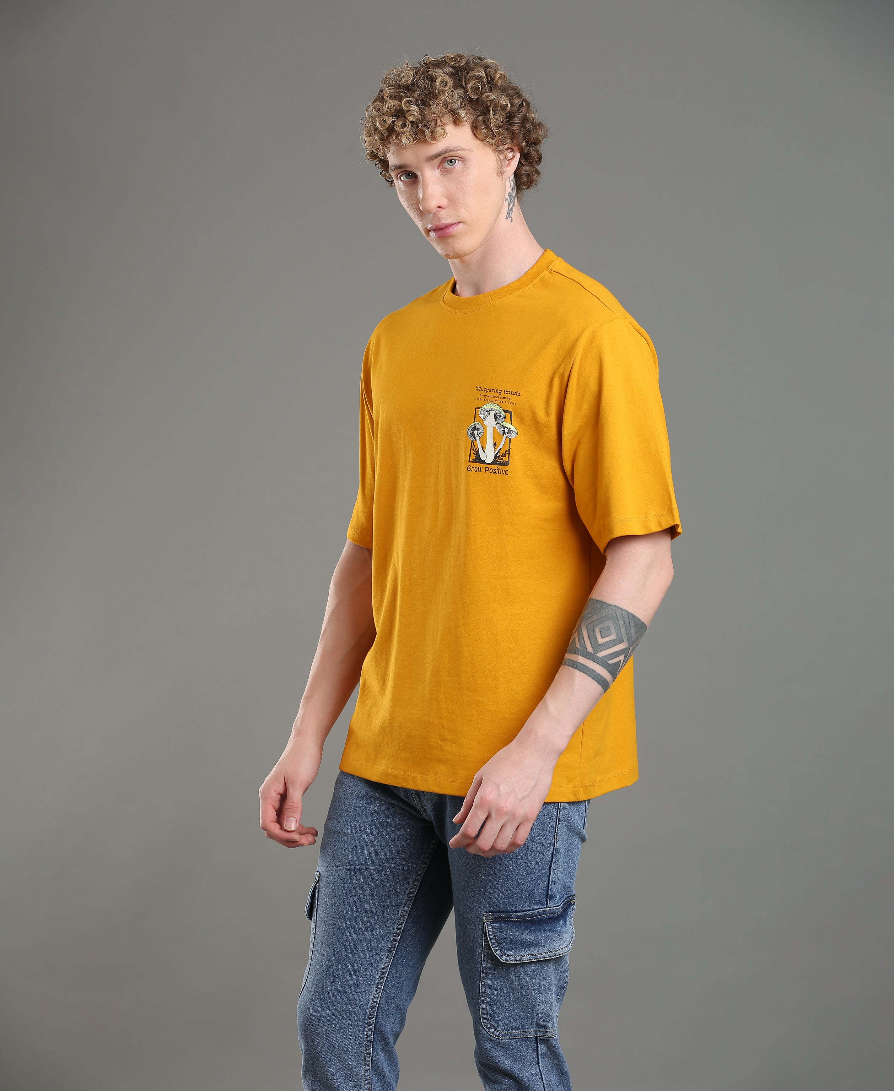 Midnight Graphic Oversized Tee