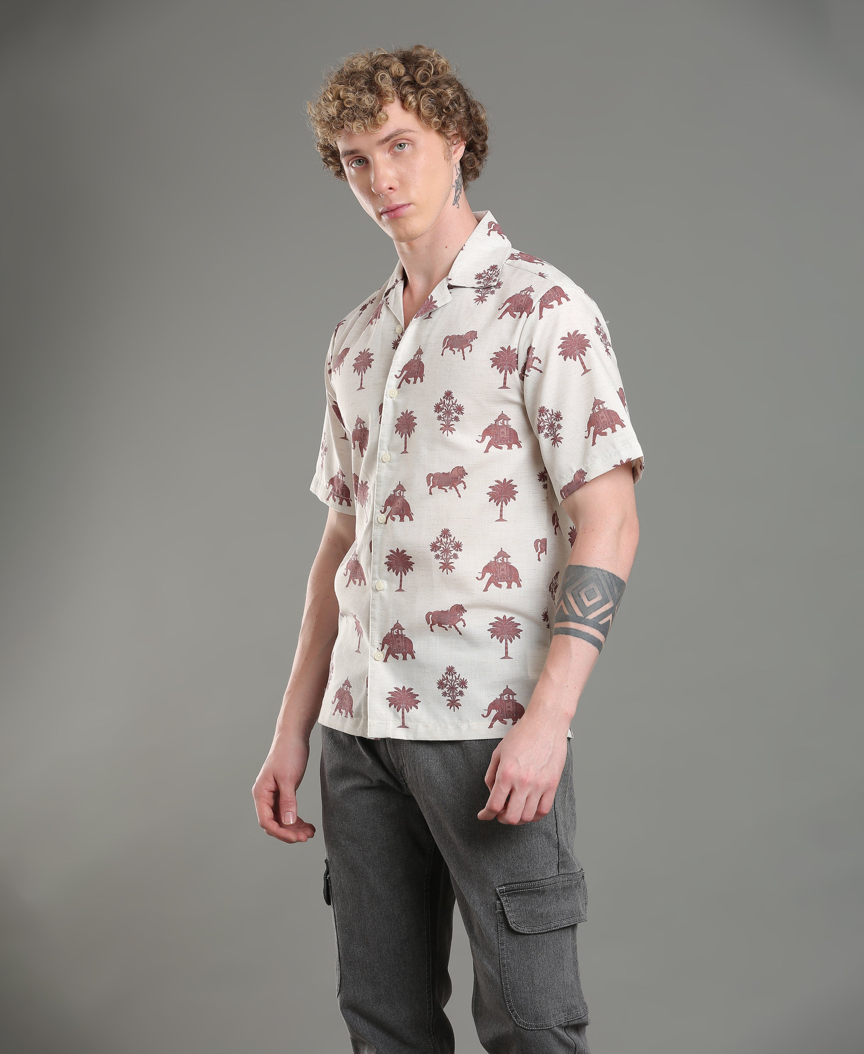 Havana Sands Cuban Collar Shirt