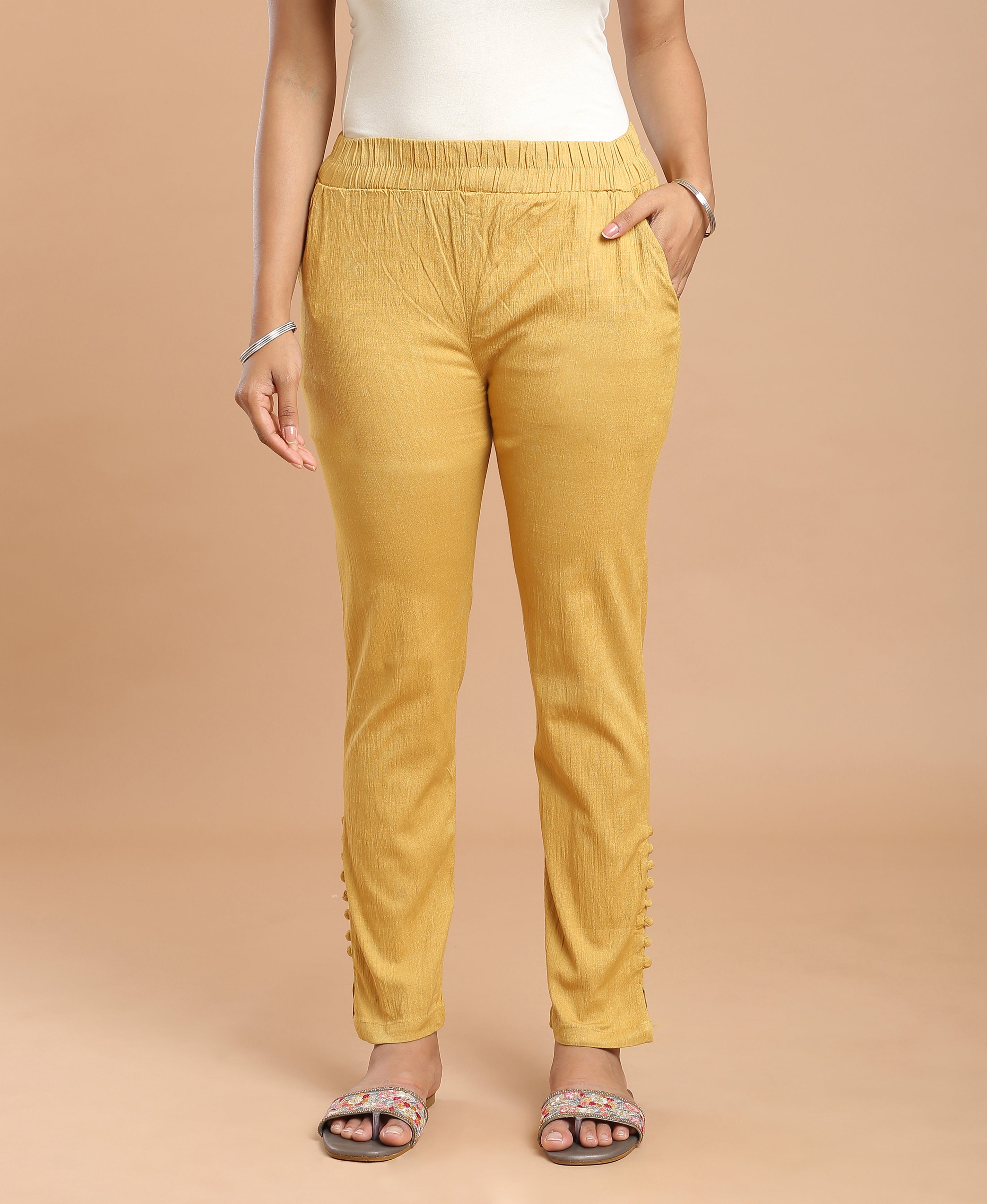 Mocha Cigarette Pants