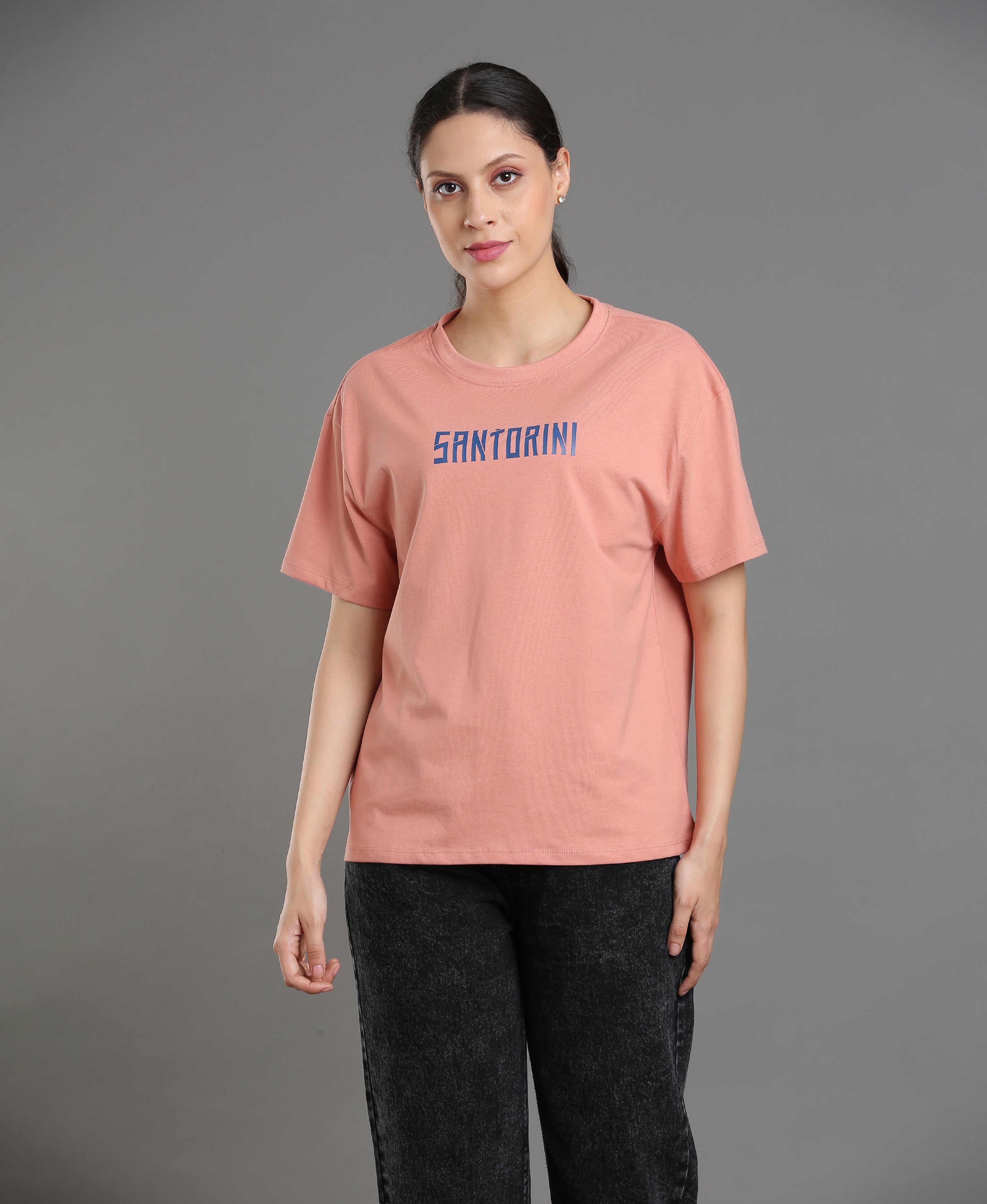 Peach Cotton Tee