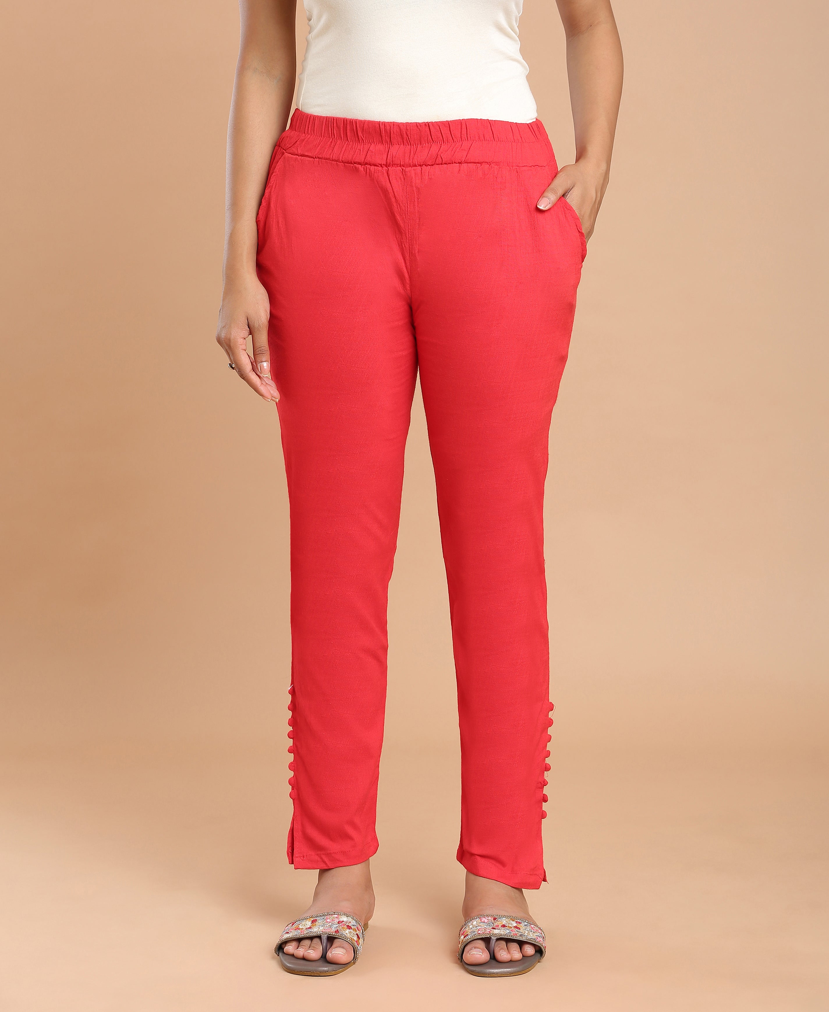 Scarlet Cigarette Pants