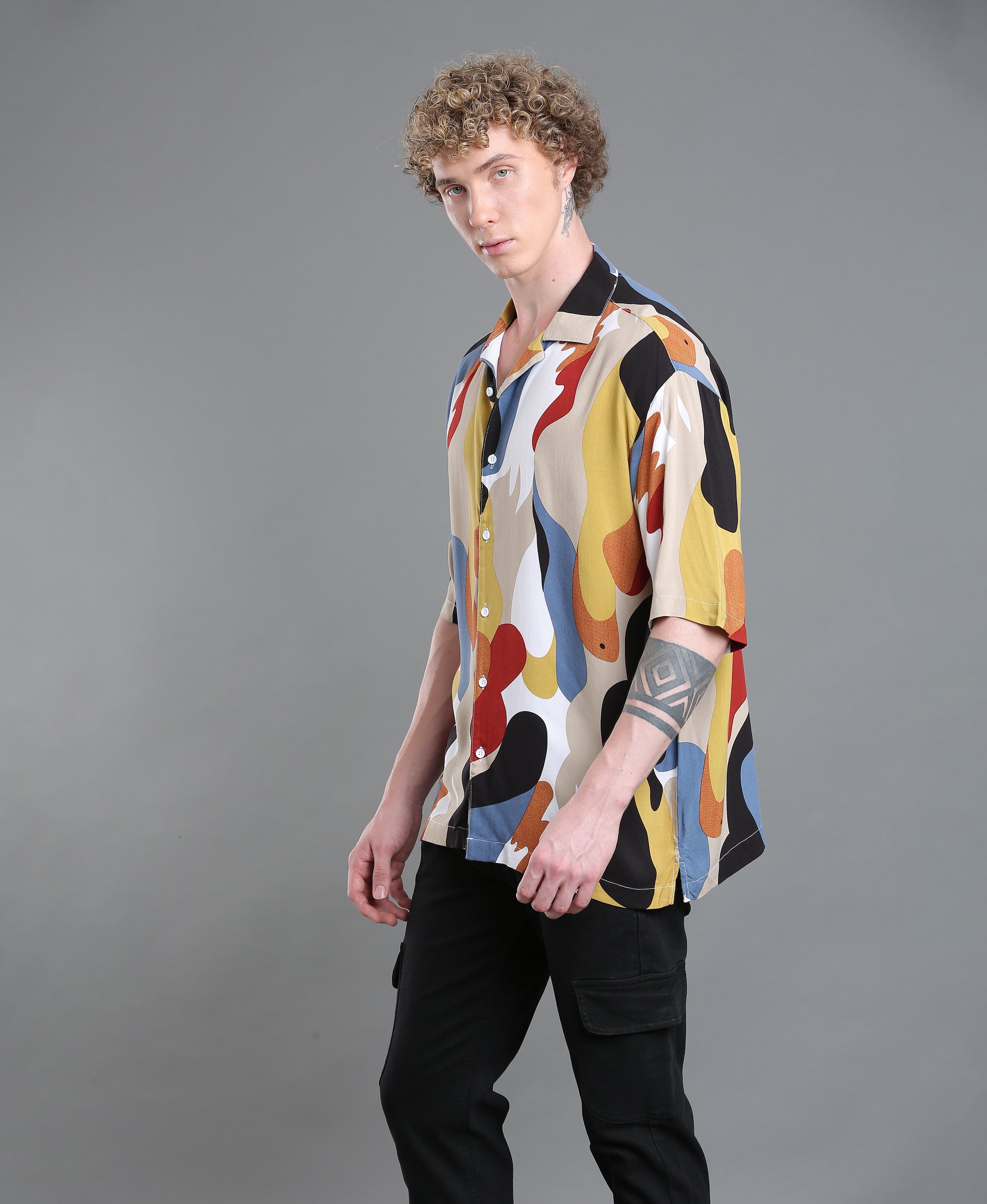 Tropical Bloom Regular Shirt