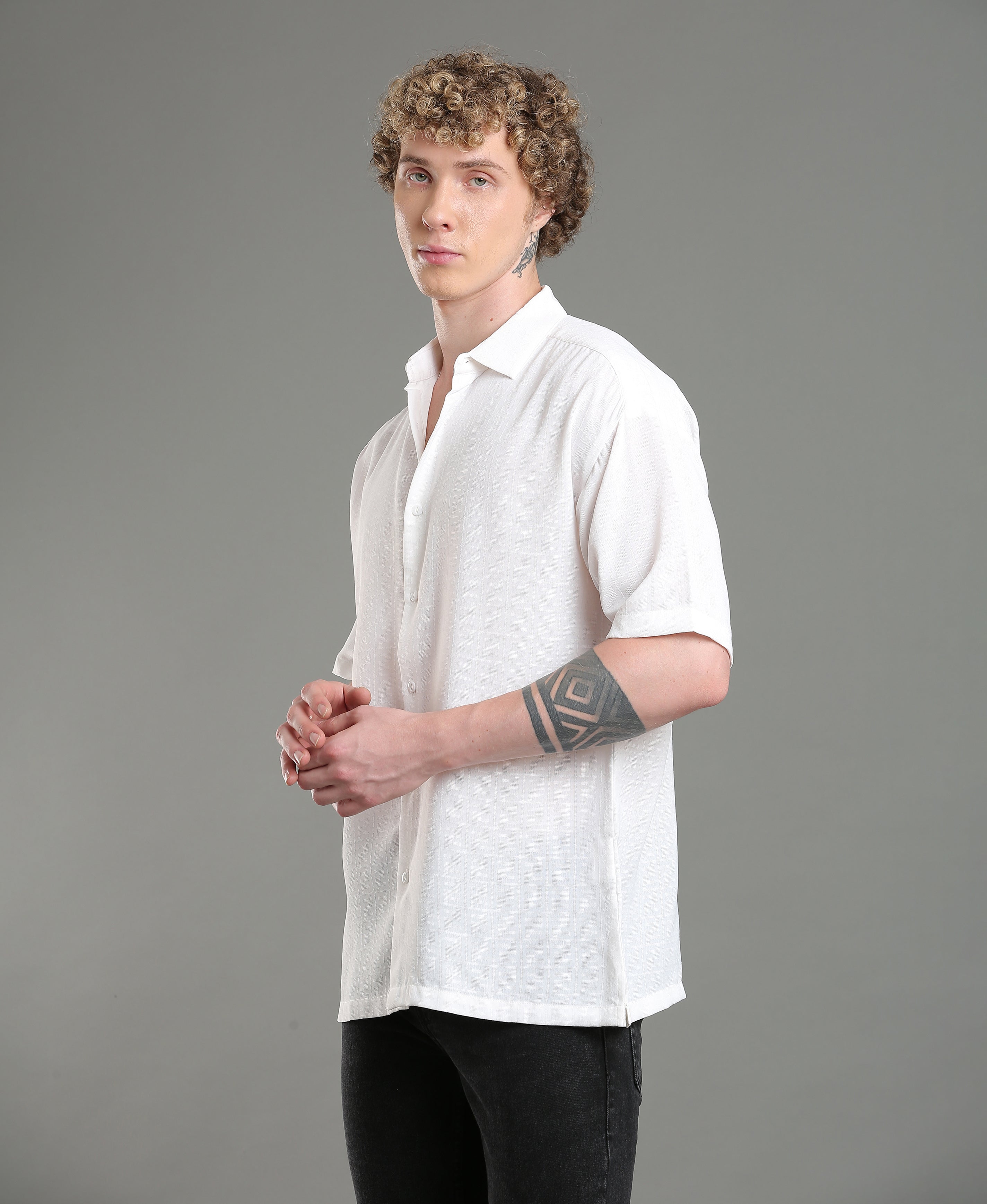 Ivory Flow Relax Shirt