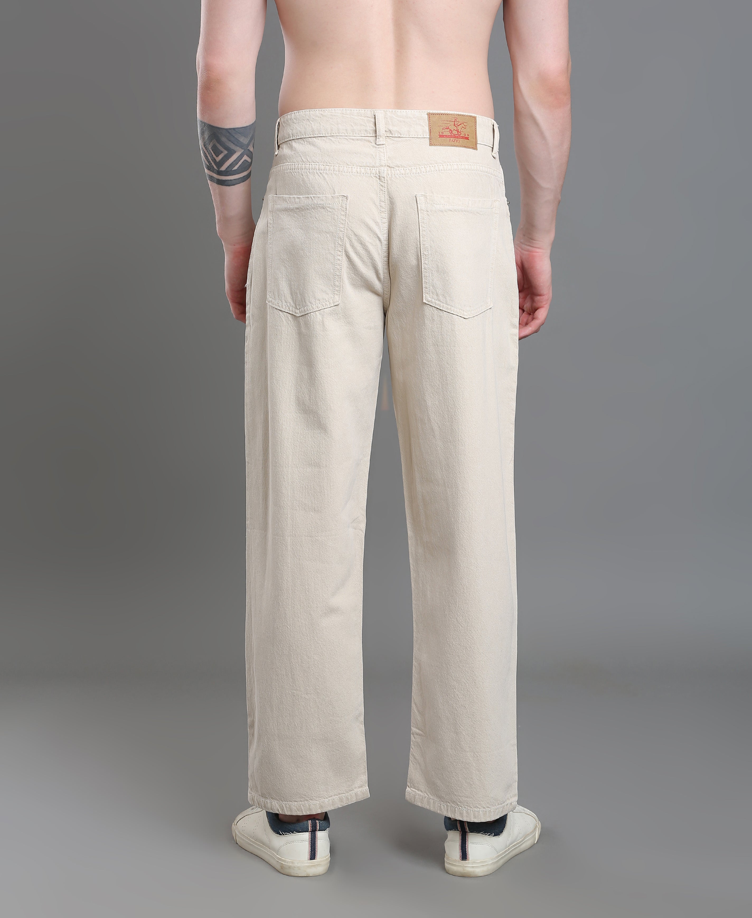 Ivory Fade Denim Jeans