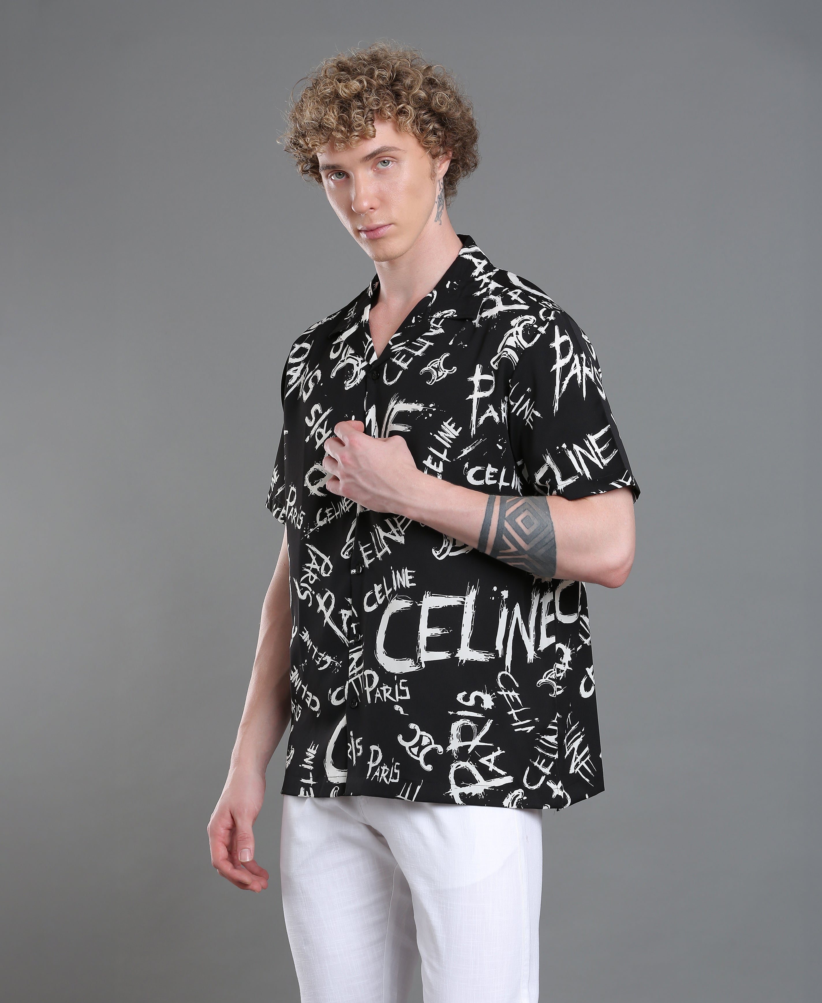 Coastal Bloom Cuban Shirt