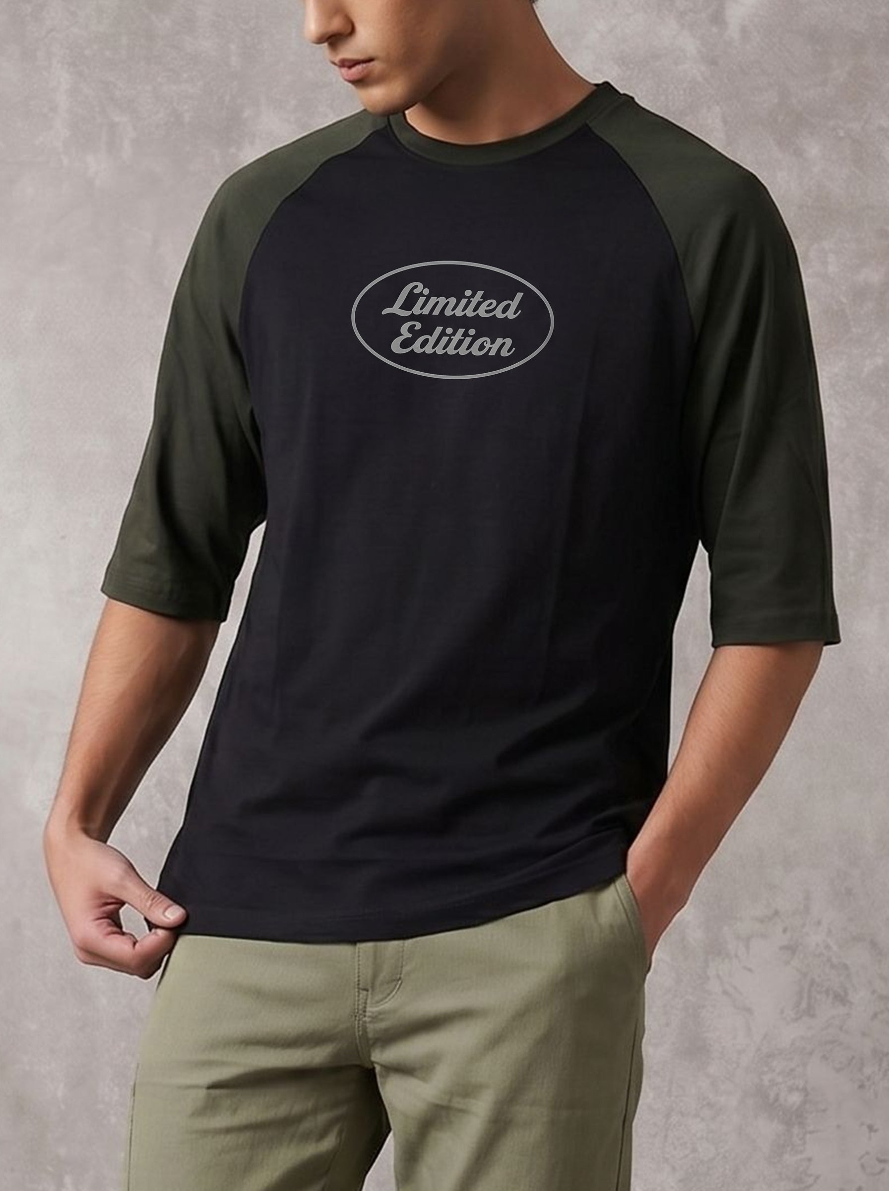 Men's Jersey 200 Gsm Black Regular Fit T Shirt