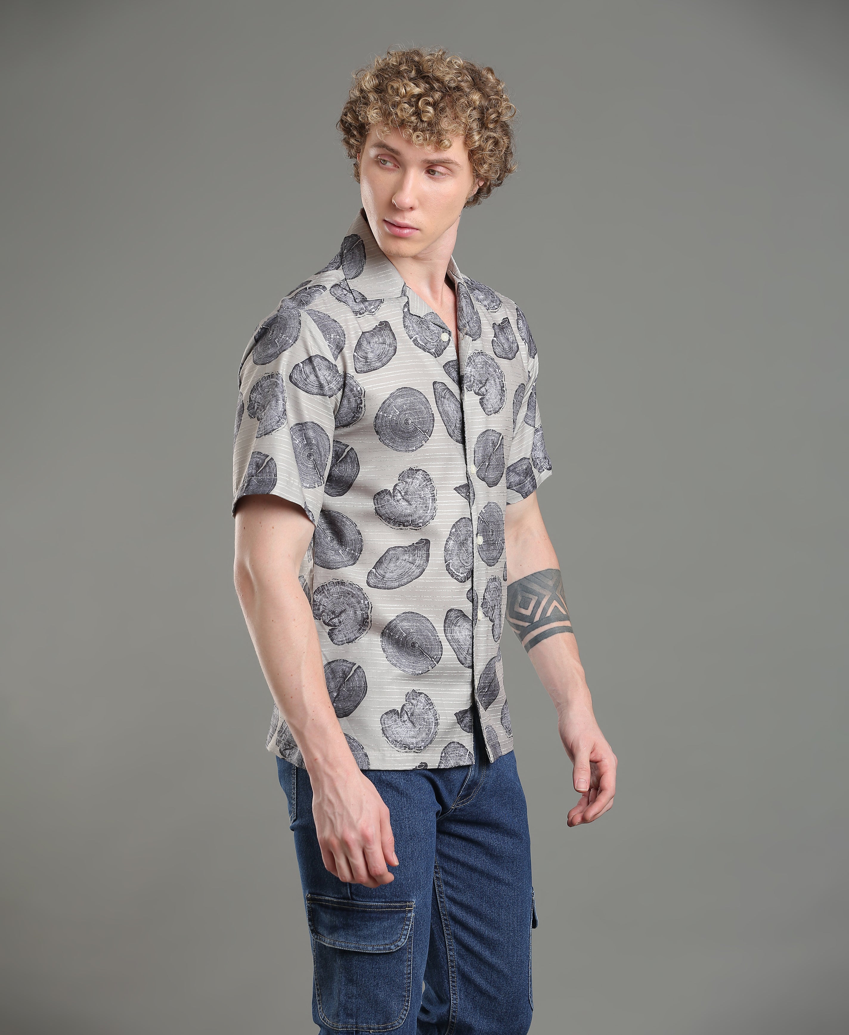 Mosaic Digital Cuban Shirt