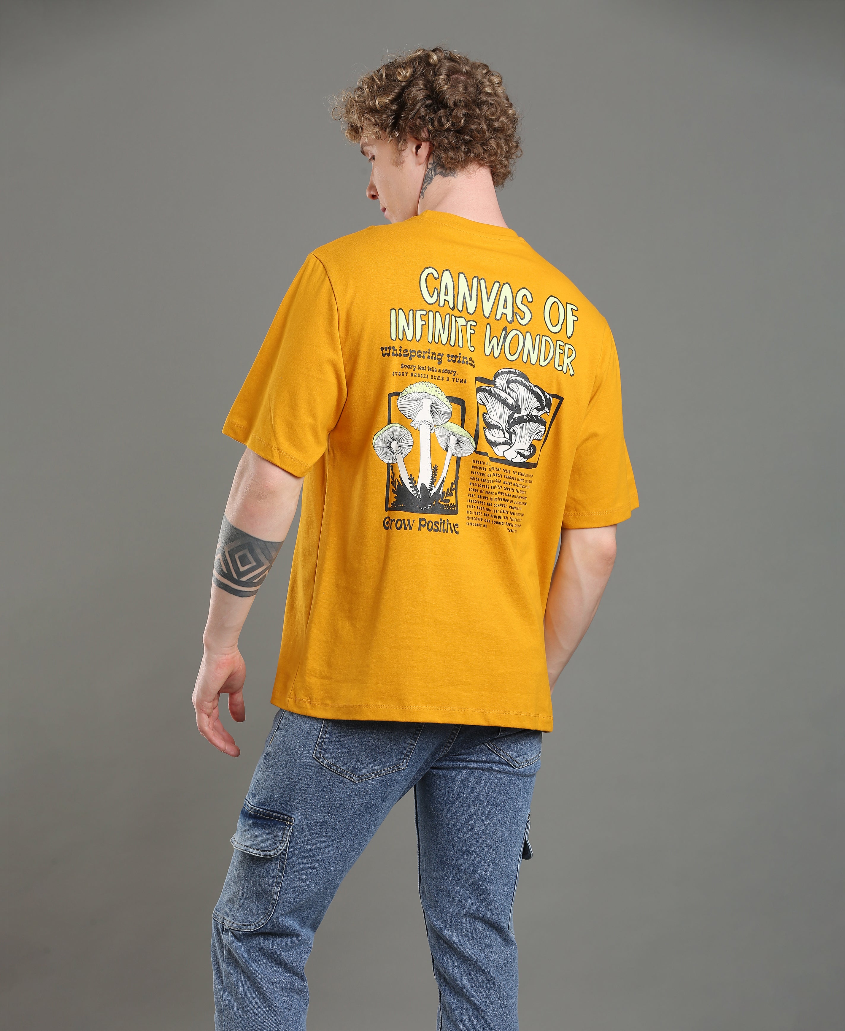 Midnight Graphic Oversized Tee