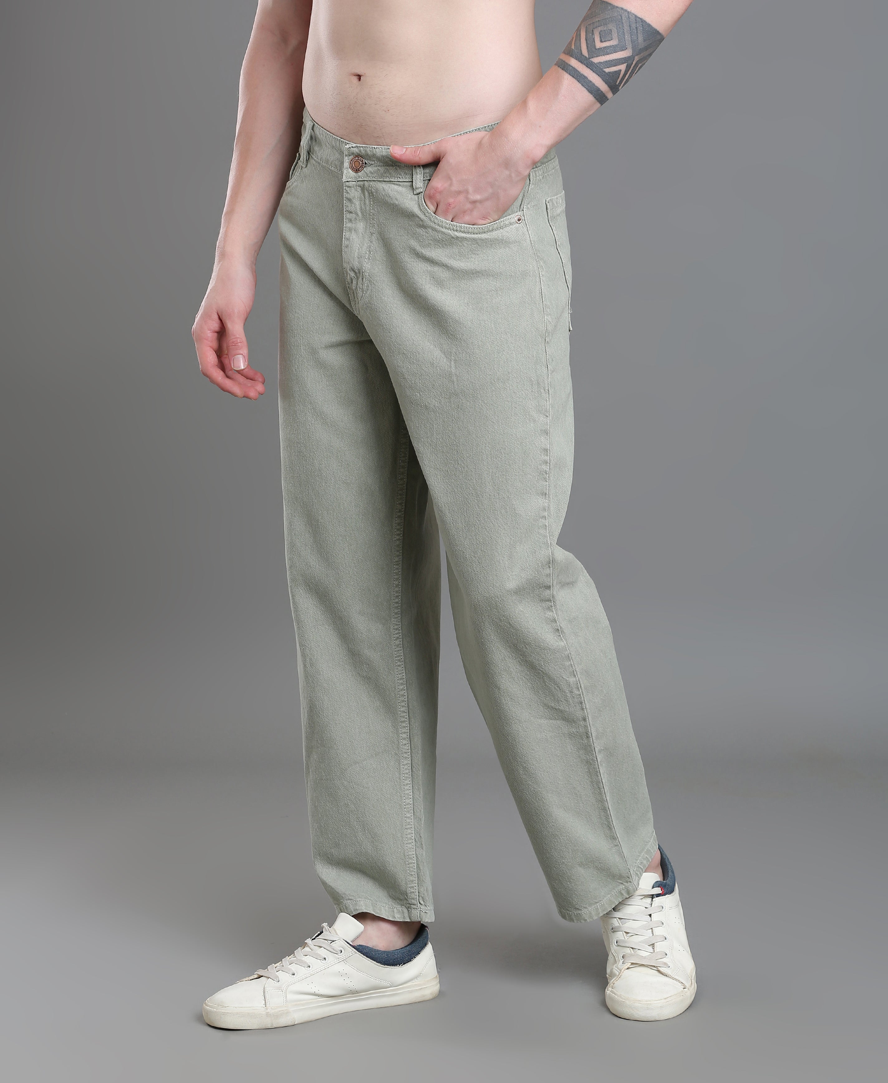 Leaf Trail Denim Jeans