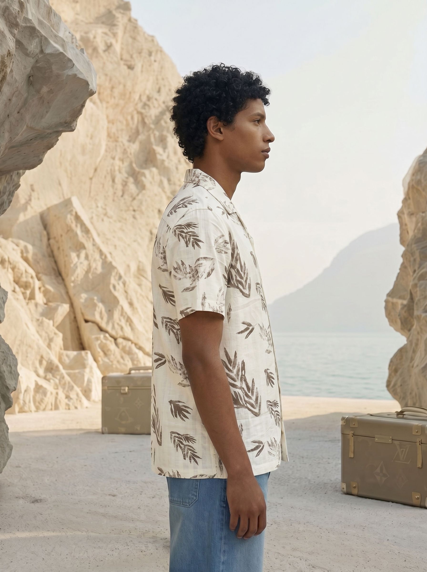 Men's G-Star Brown Regular Fit Shirt