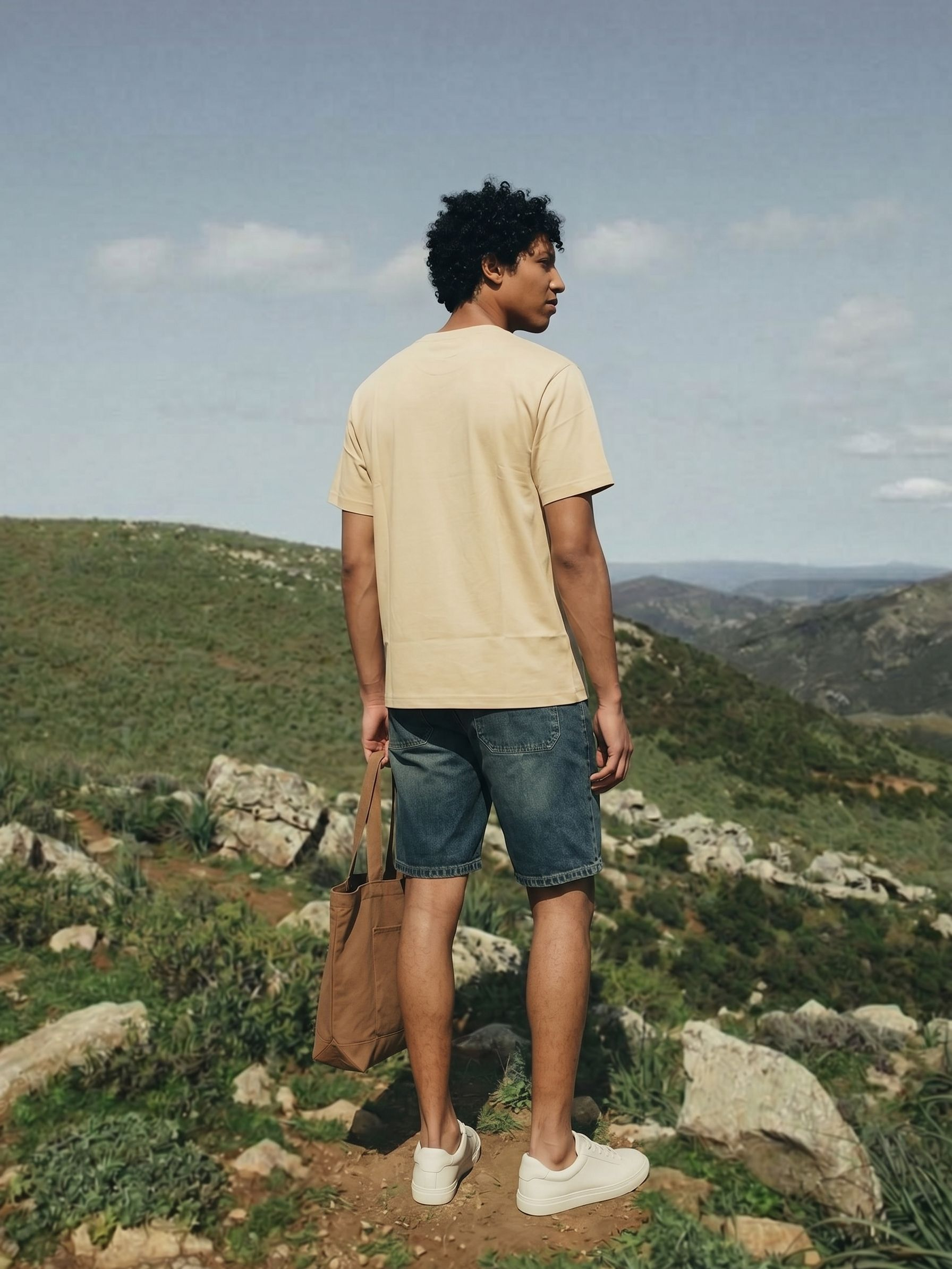 Men's S/J 200Gsm Sandle Relaxed Fit T Shirt