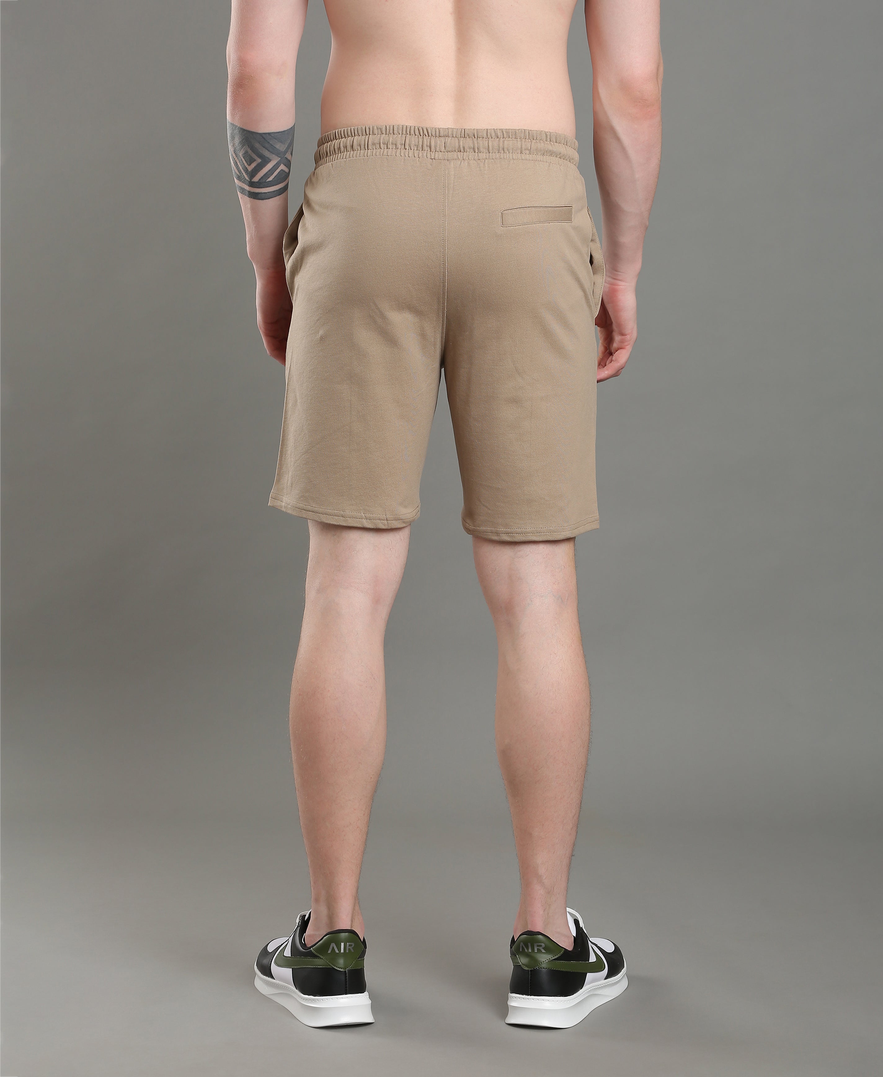 Desert Sand Cotton Shorts
