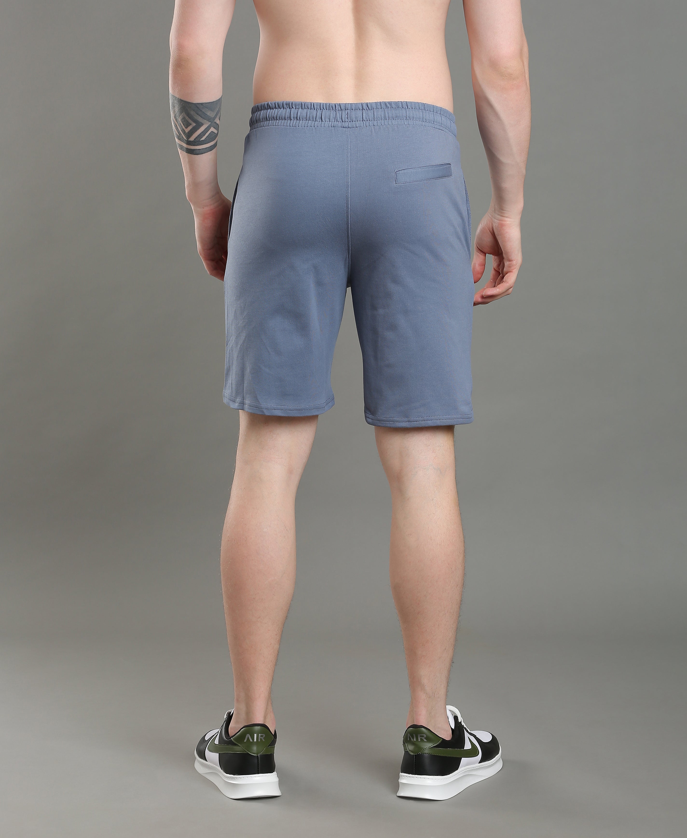 Indigo Cruise Cotton Shorts