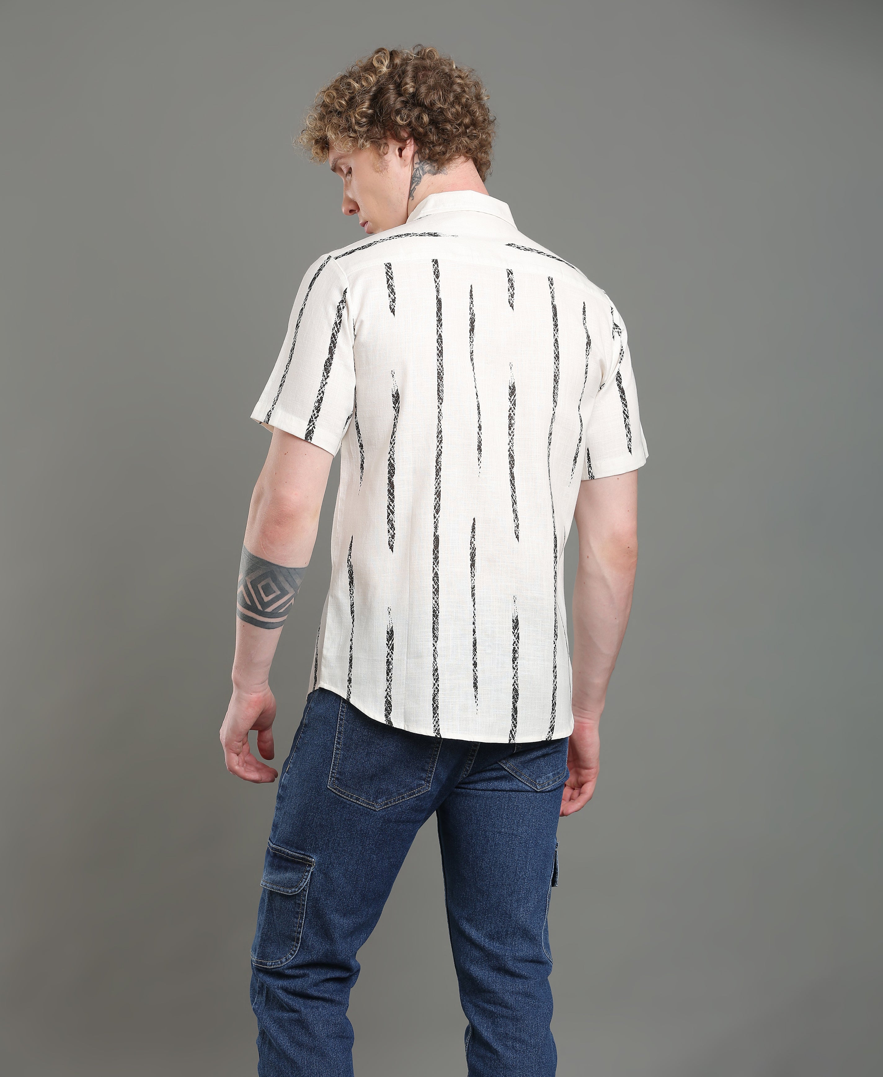 Edge Line Multi-Color Shirt