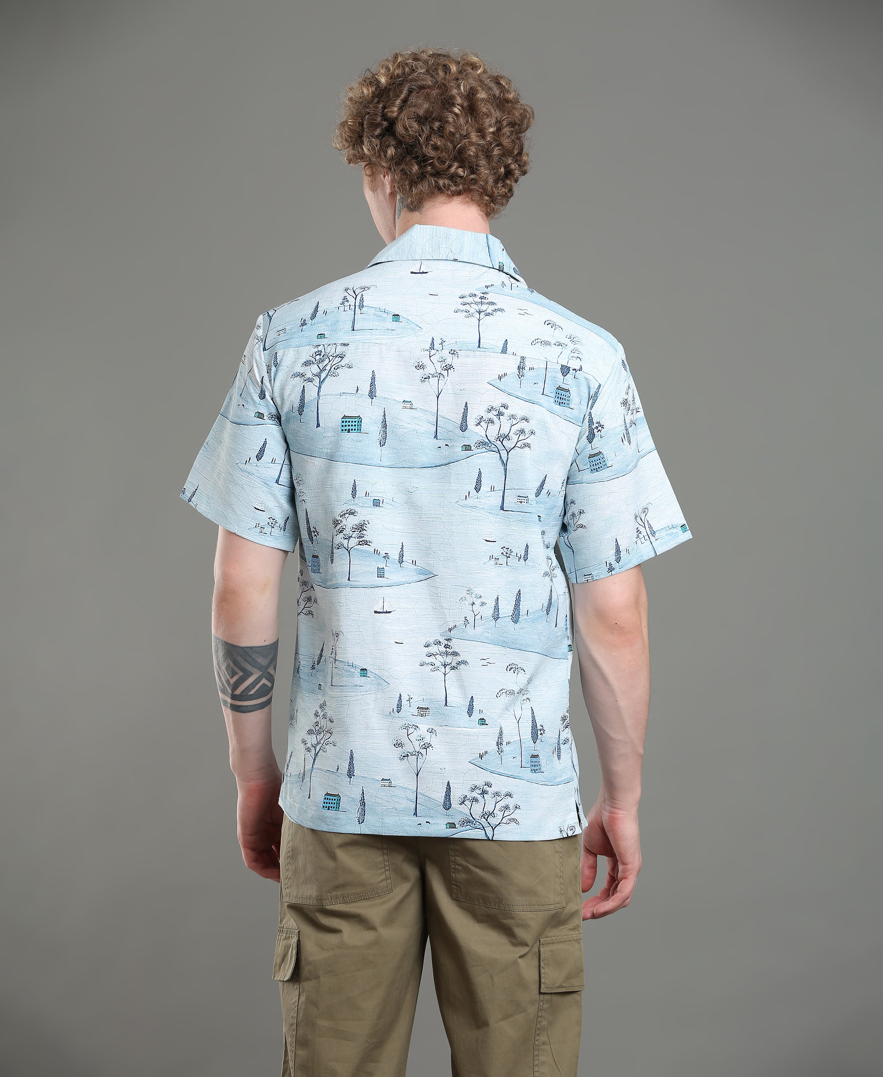Heritage Weave Cuban Shirt