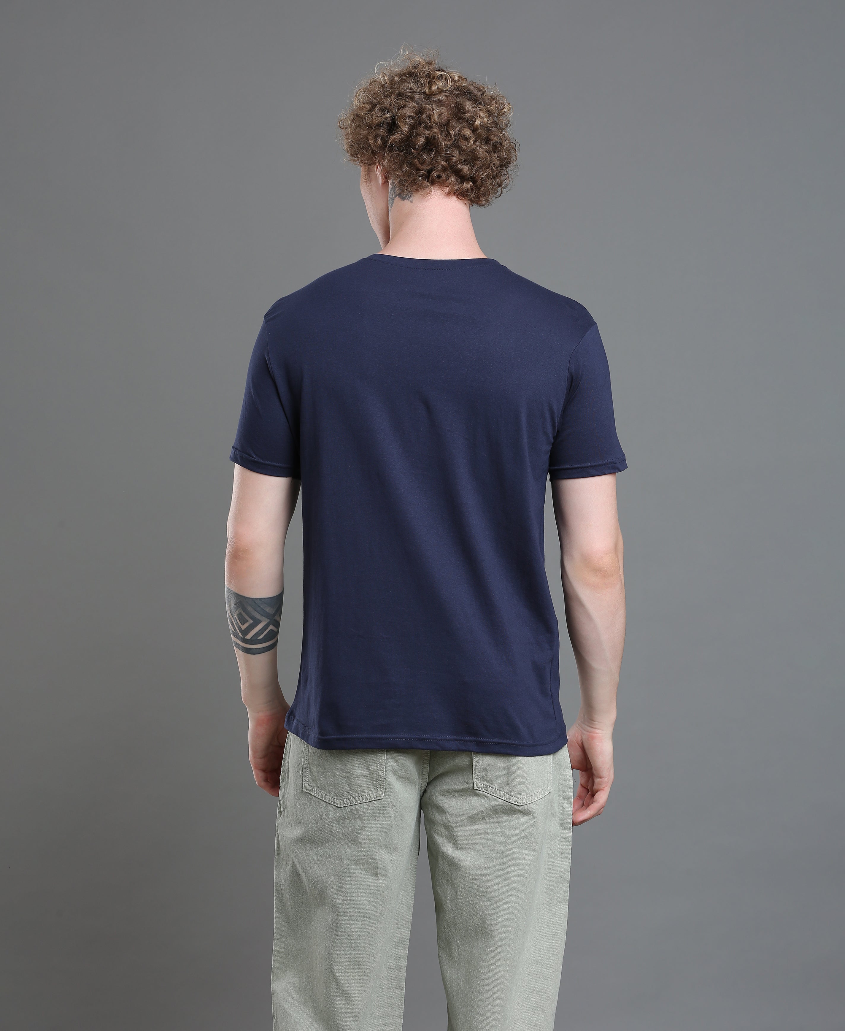 Midnight Crest Print Tee