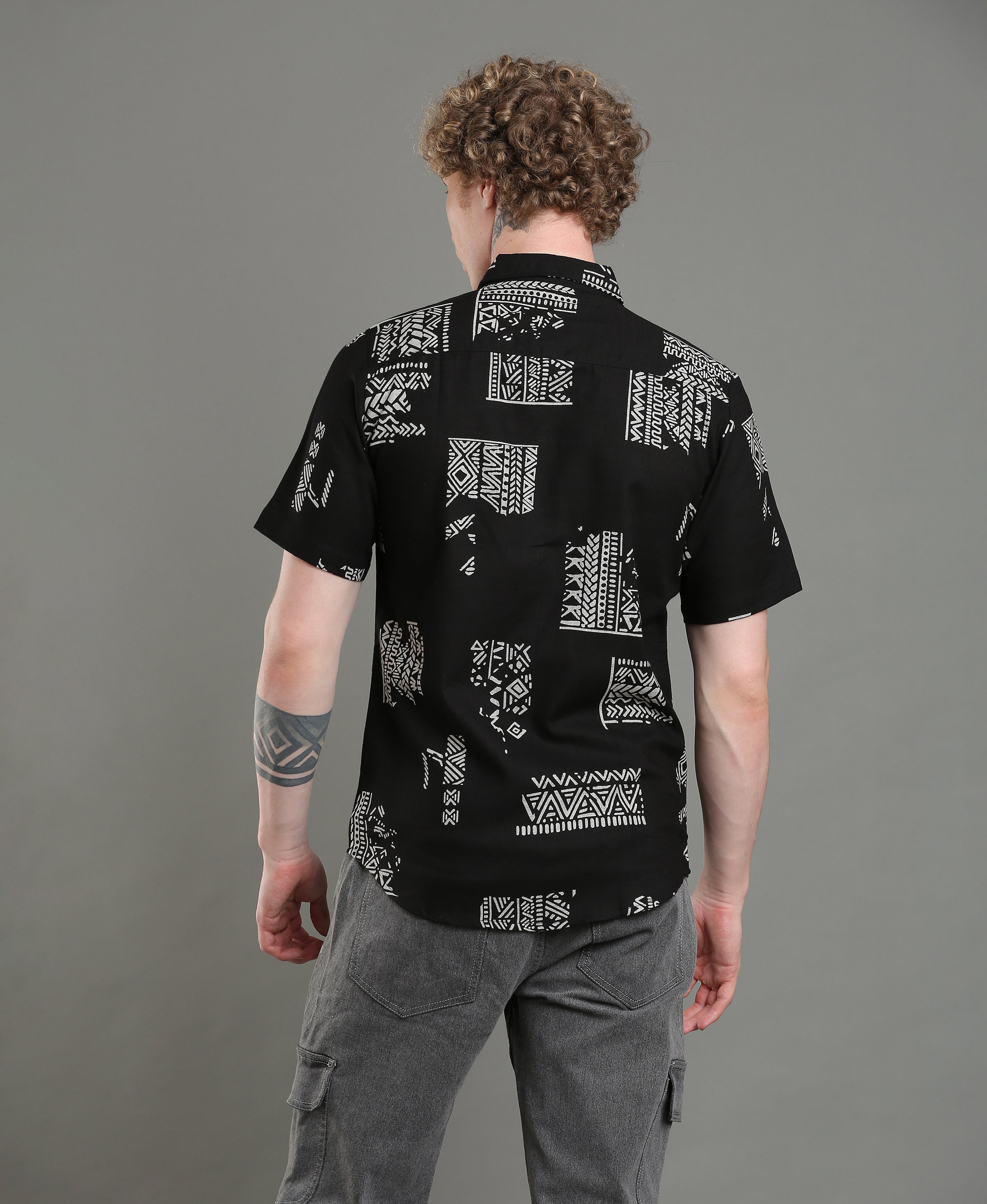 Horizon Fade Slim Printed Shirt