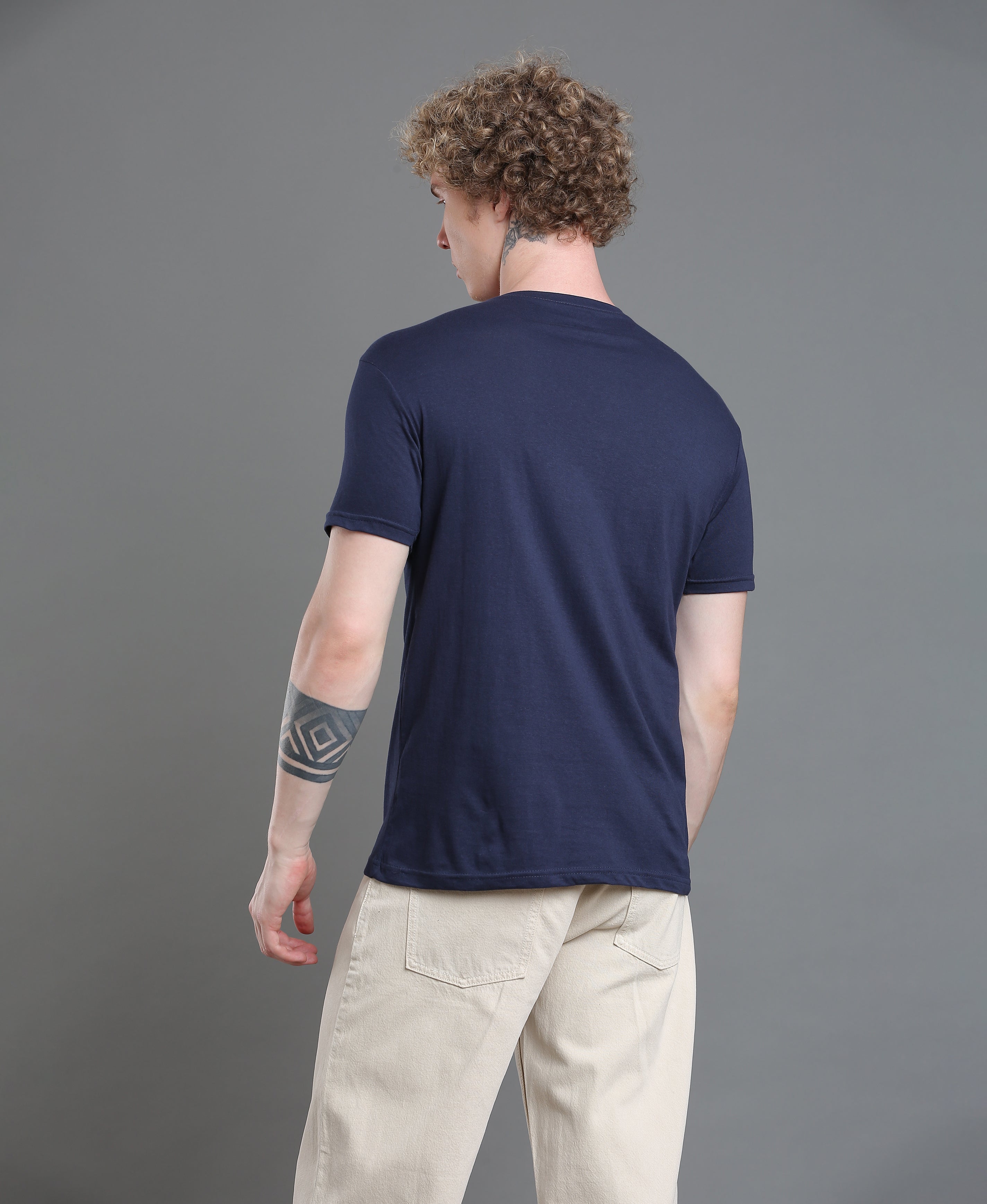 Ink Shade Chest Print Tee