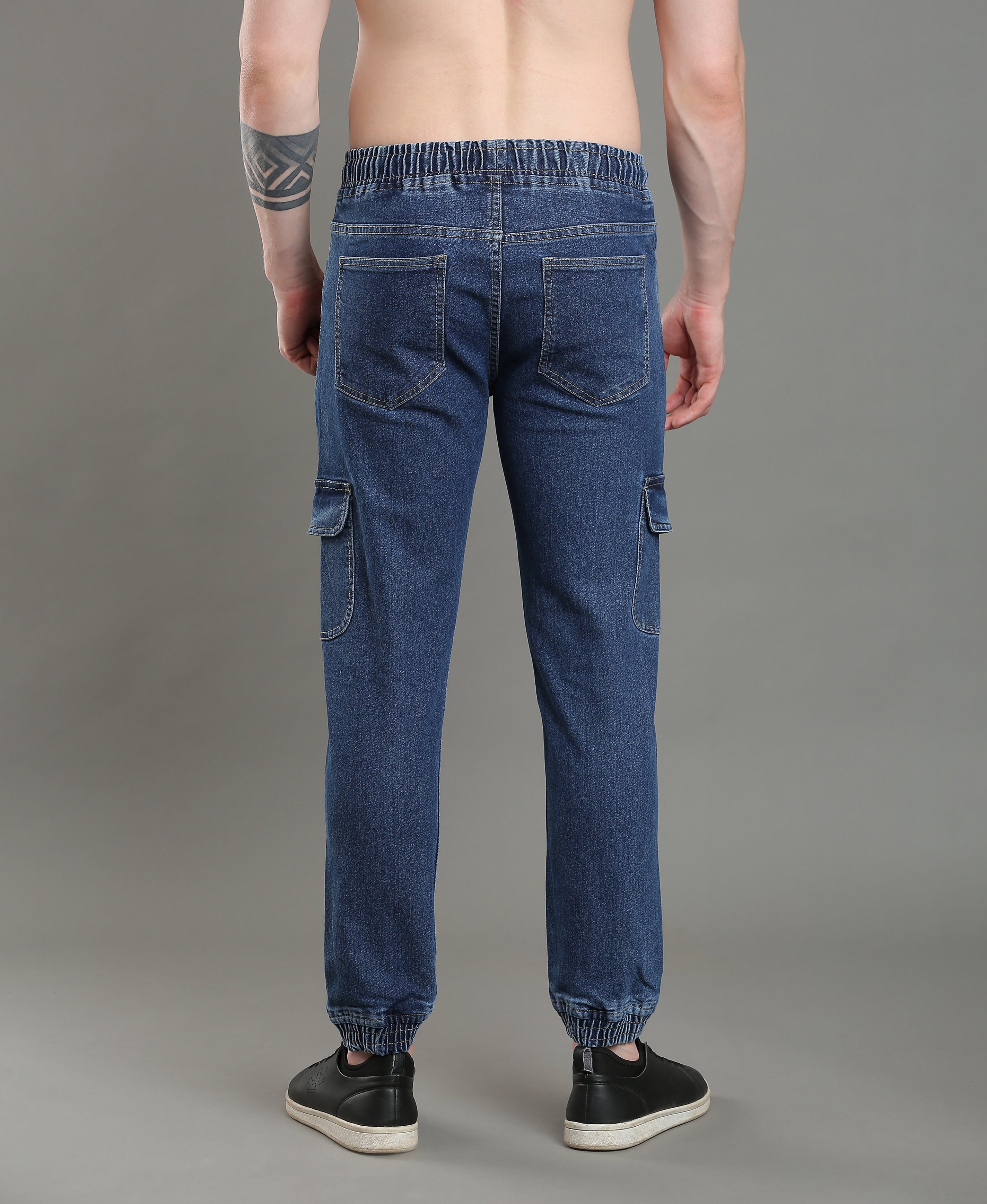 Midnight Drift Denim Jogger