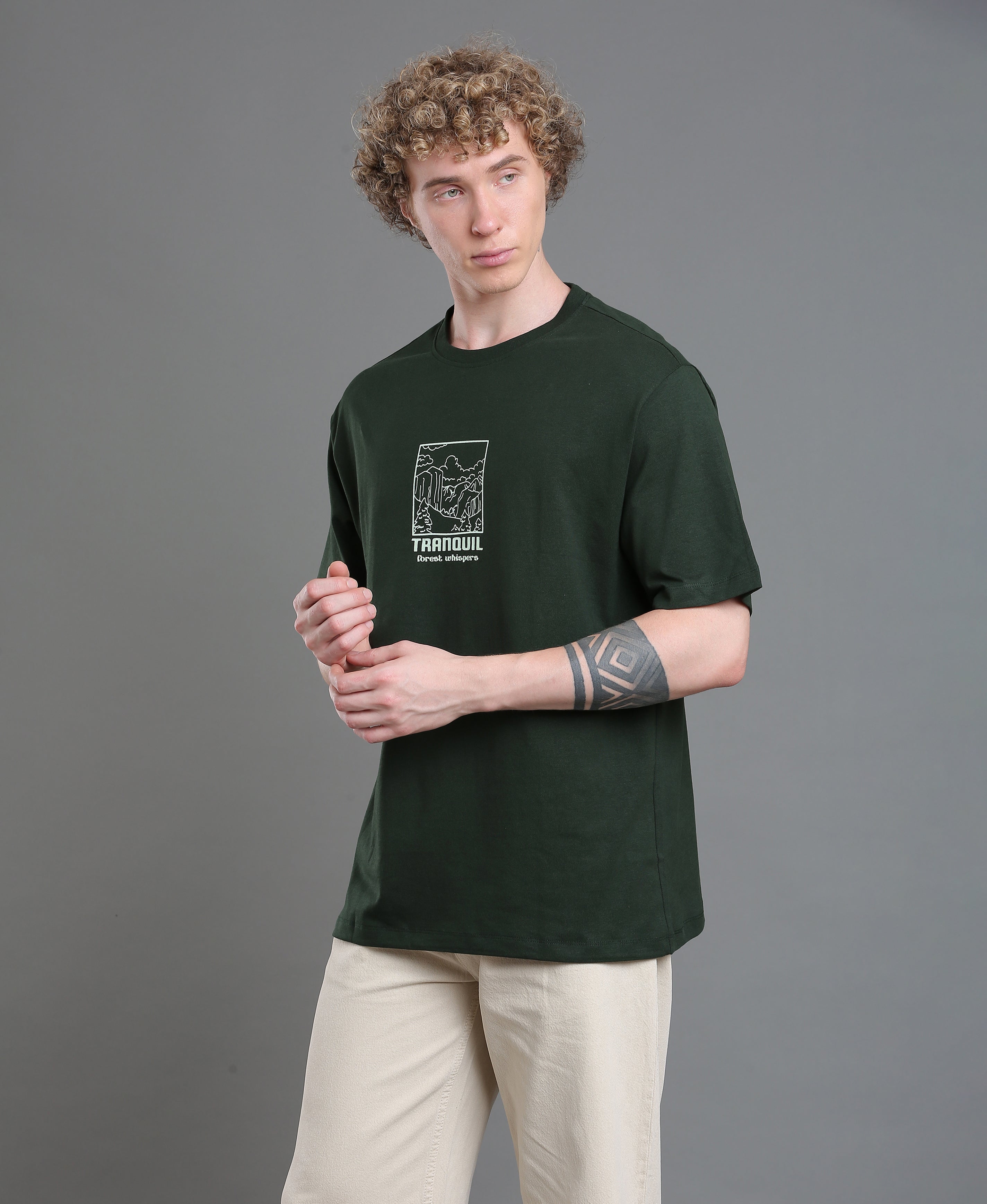 Forest Emblem Oversized Tee