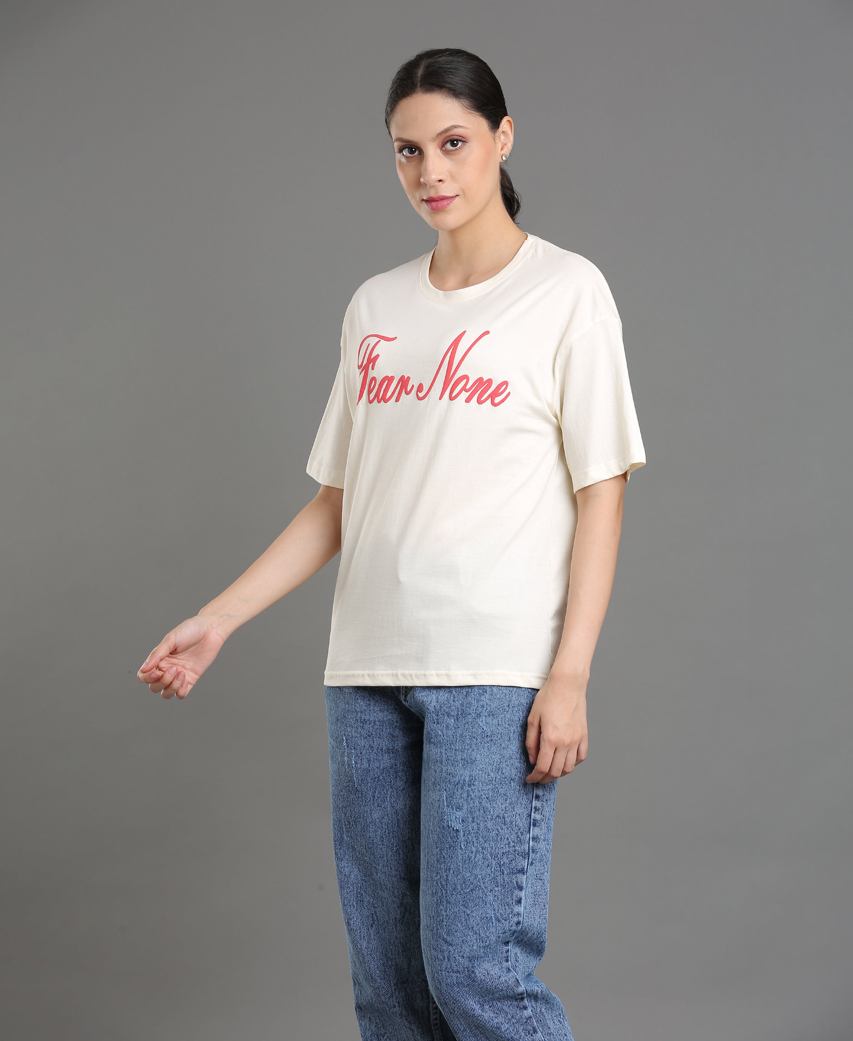 Off-White Jersey Oversized Tee