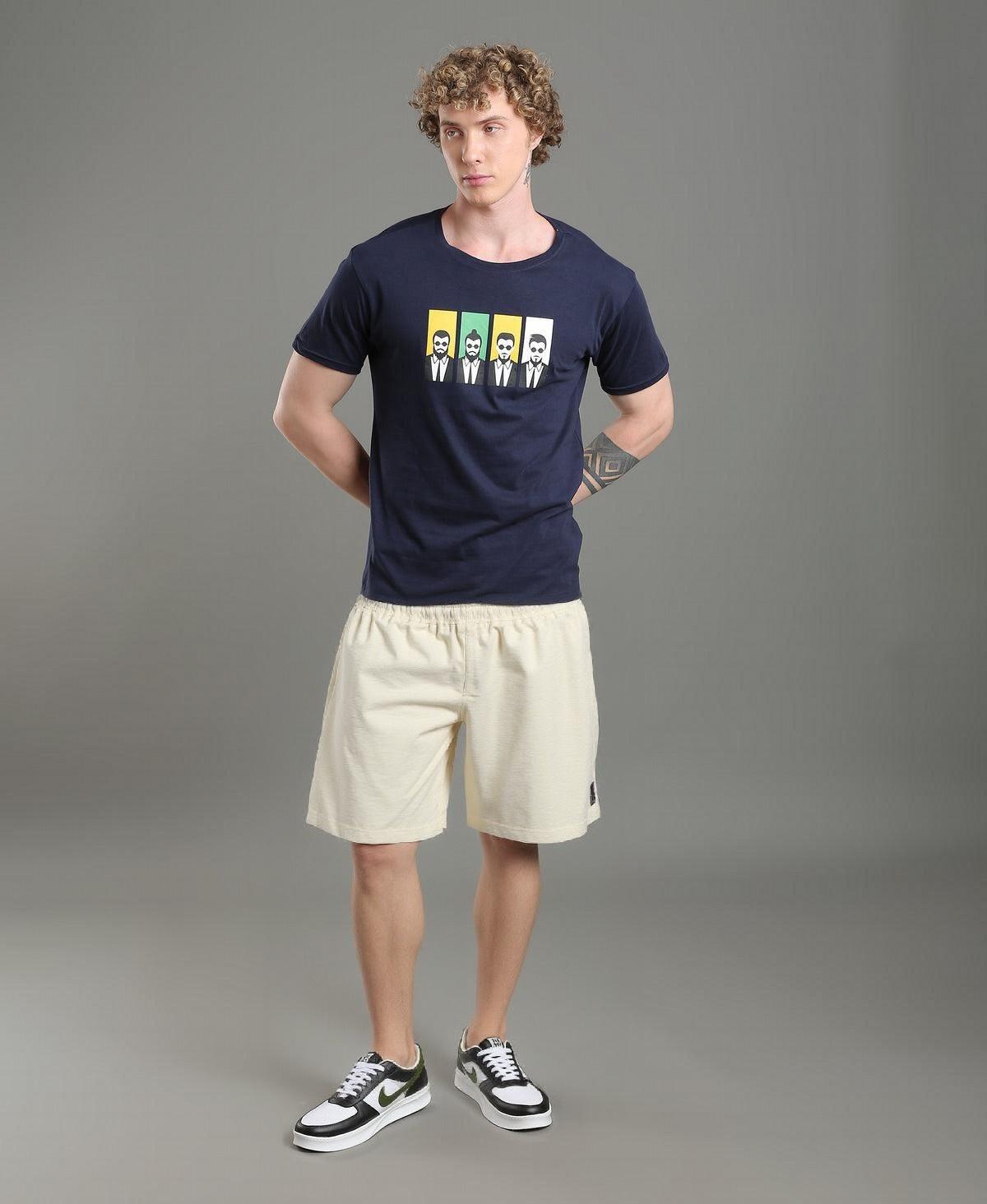 Men's Shorts Ivory White