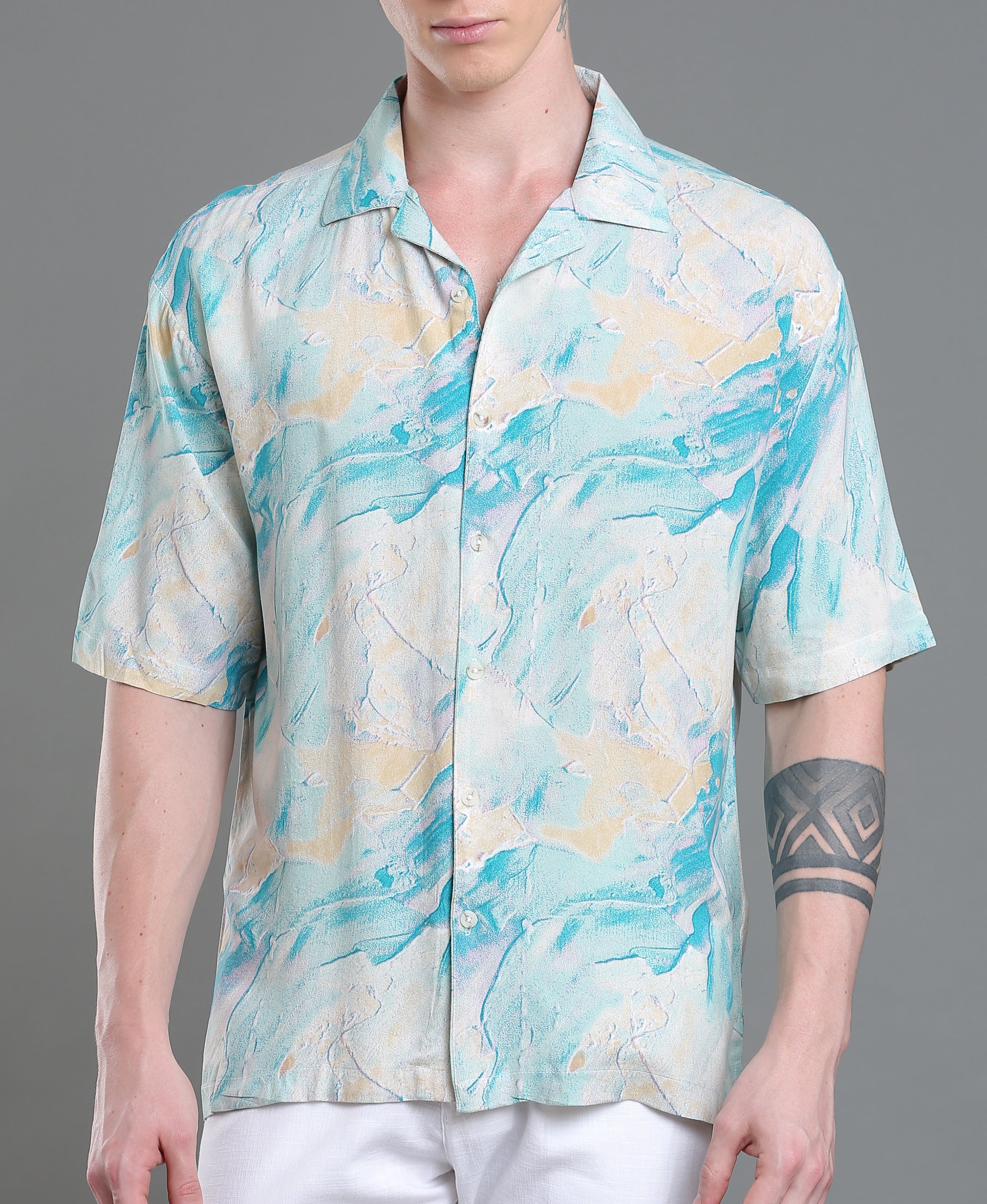 Tropical Bloom Regular Shirt