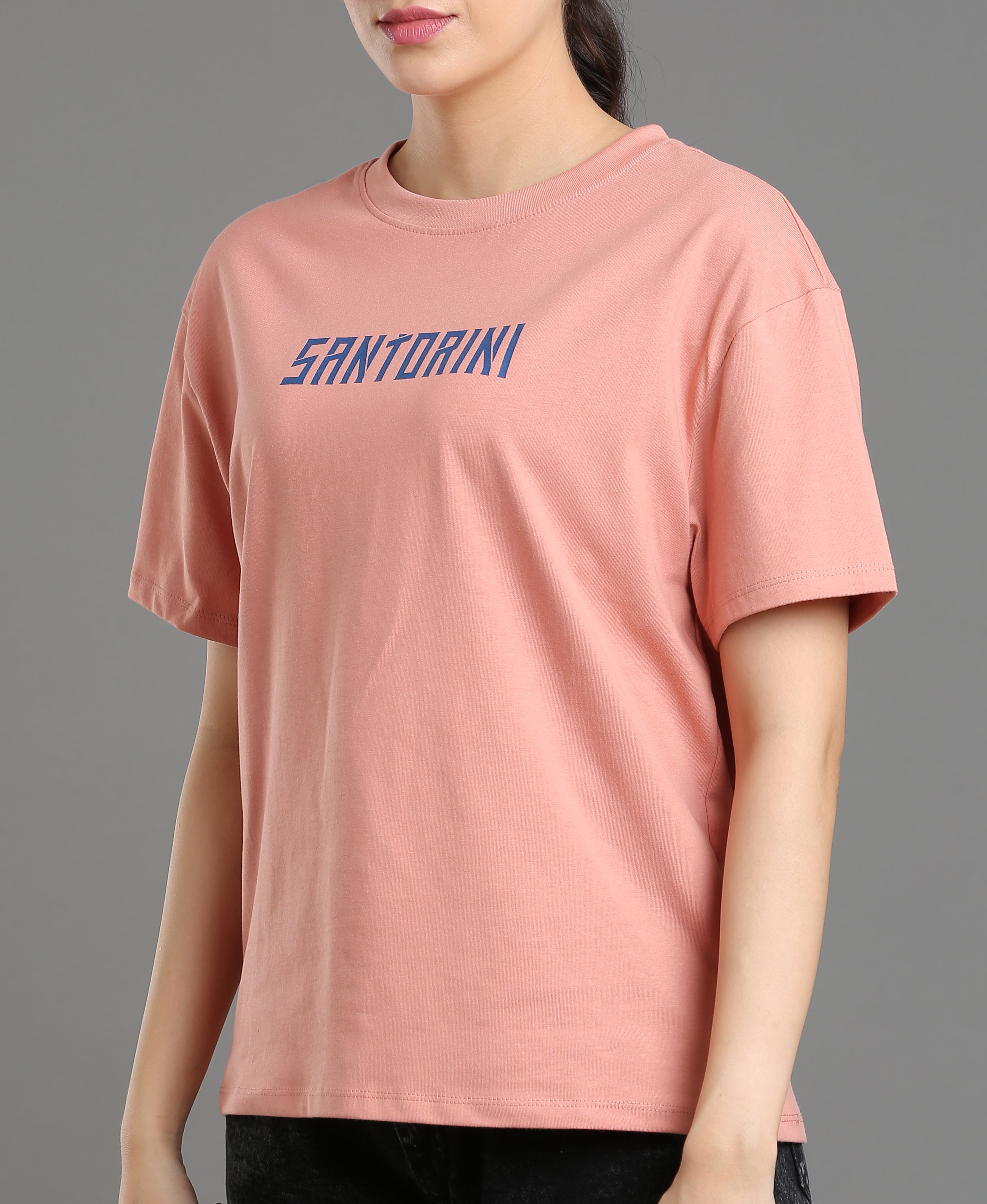 Peach Cotton Tee