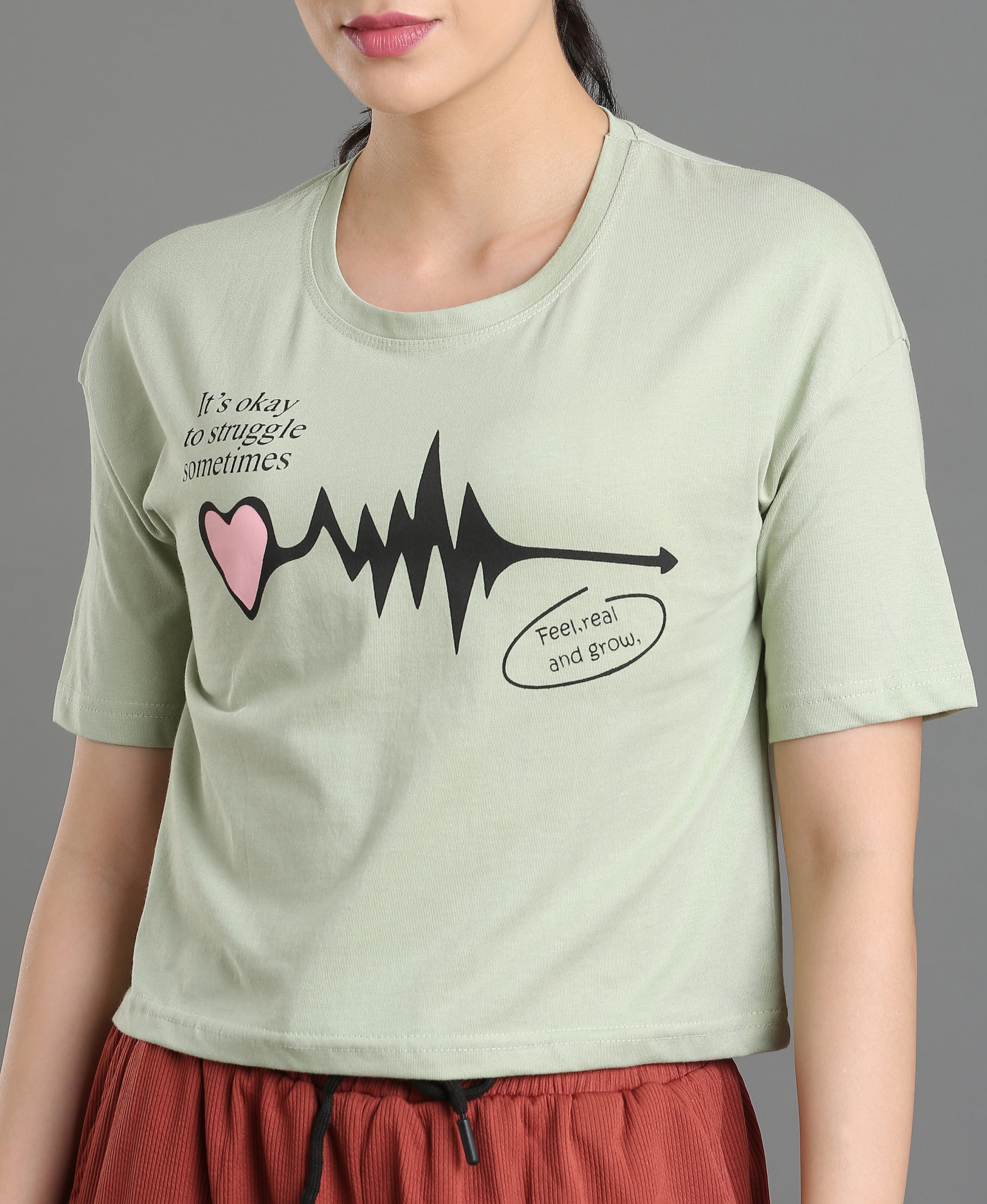 Pistachio Jersey Loose Tee