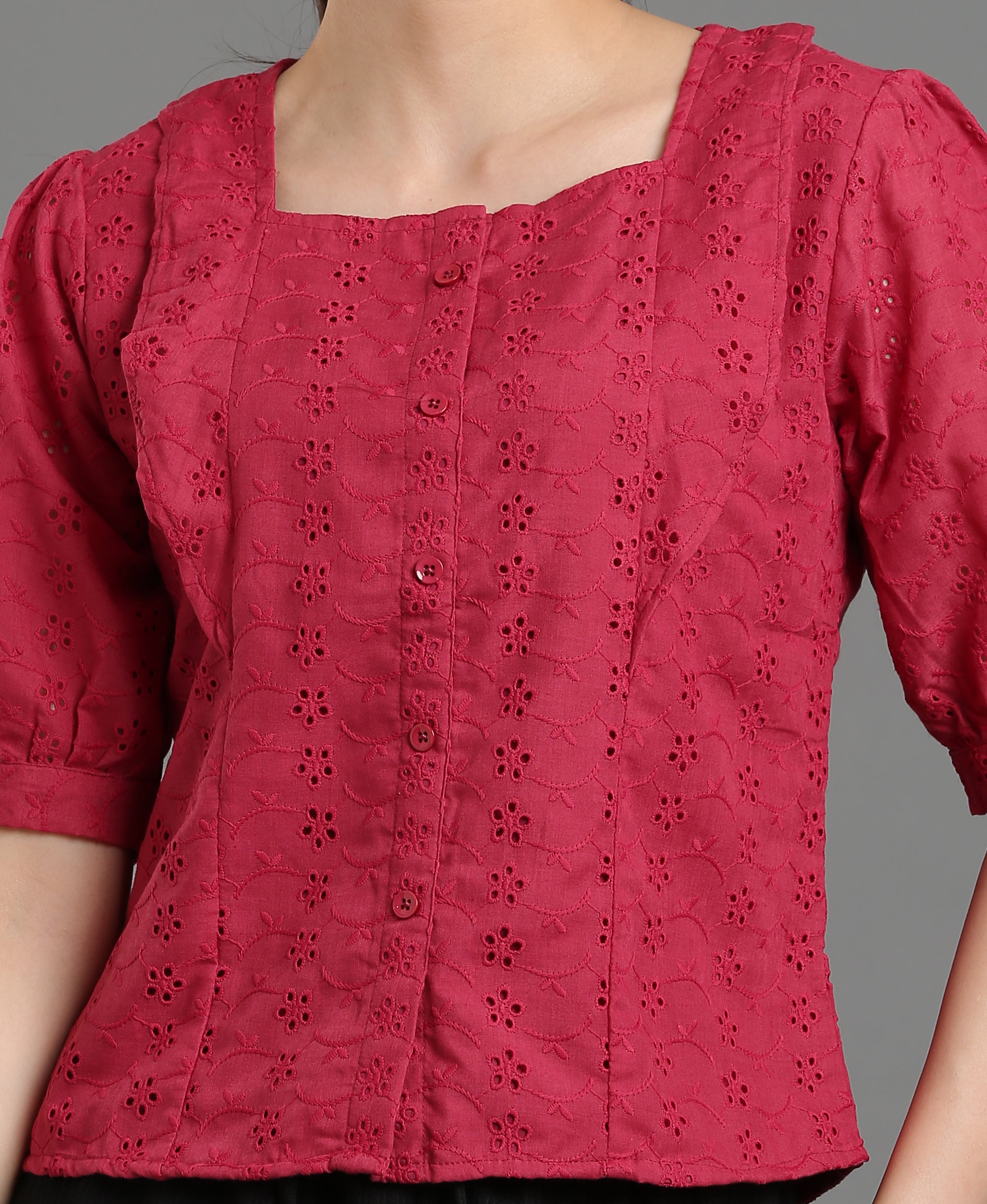 Wine Blend Crop Top