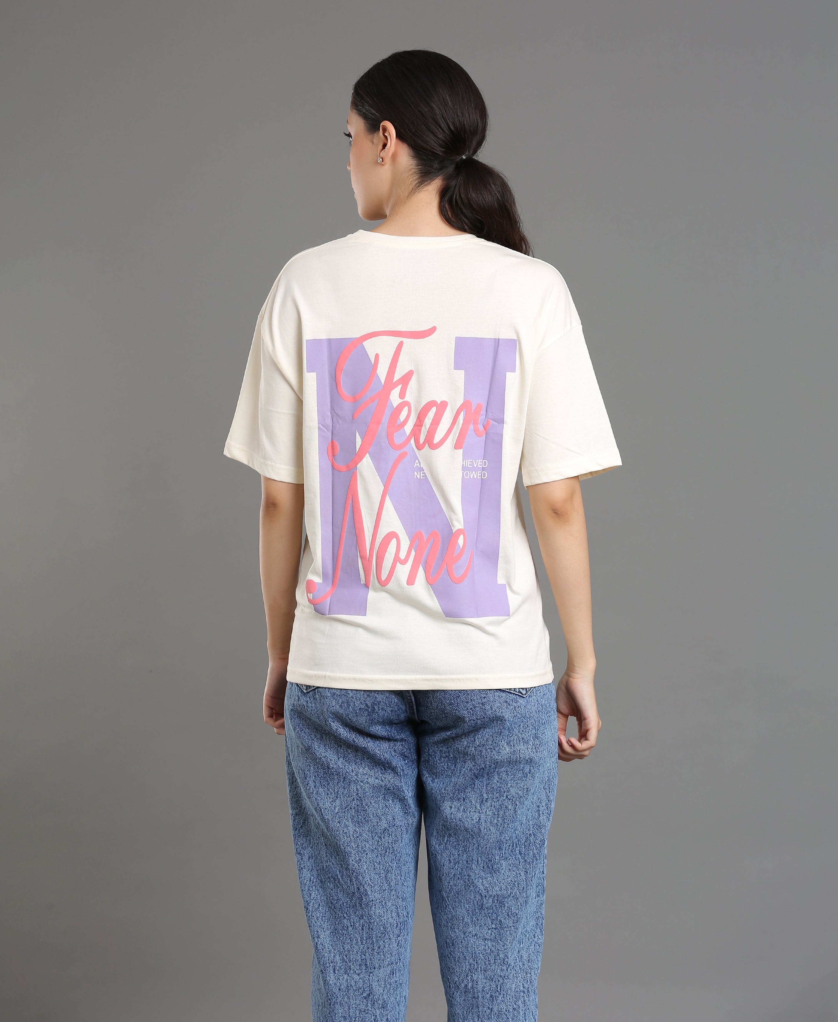 Off-White Jersey Oversized Tee