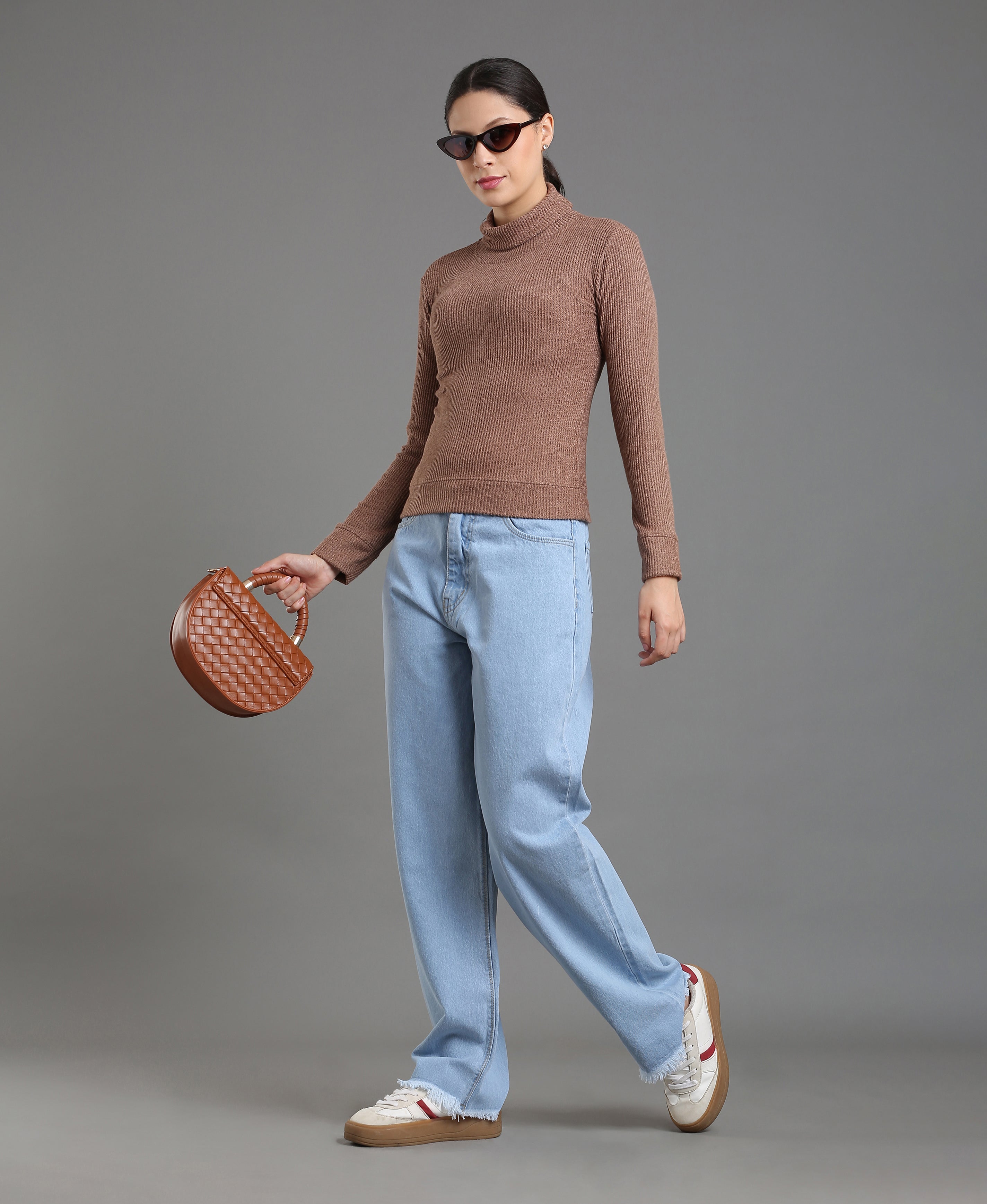 Ice Wash Classic Denim Jean