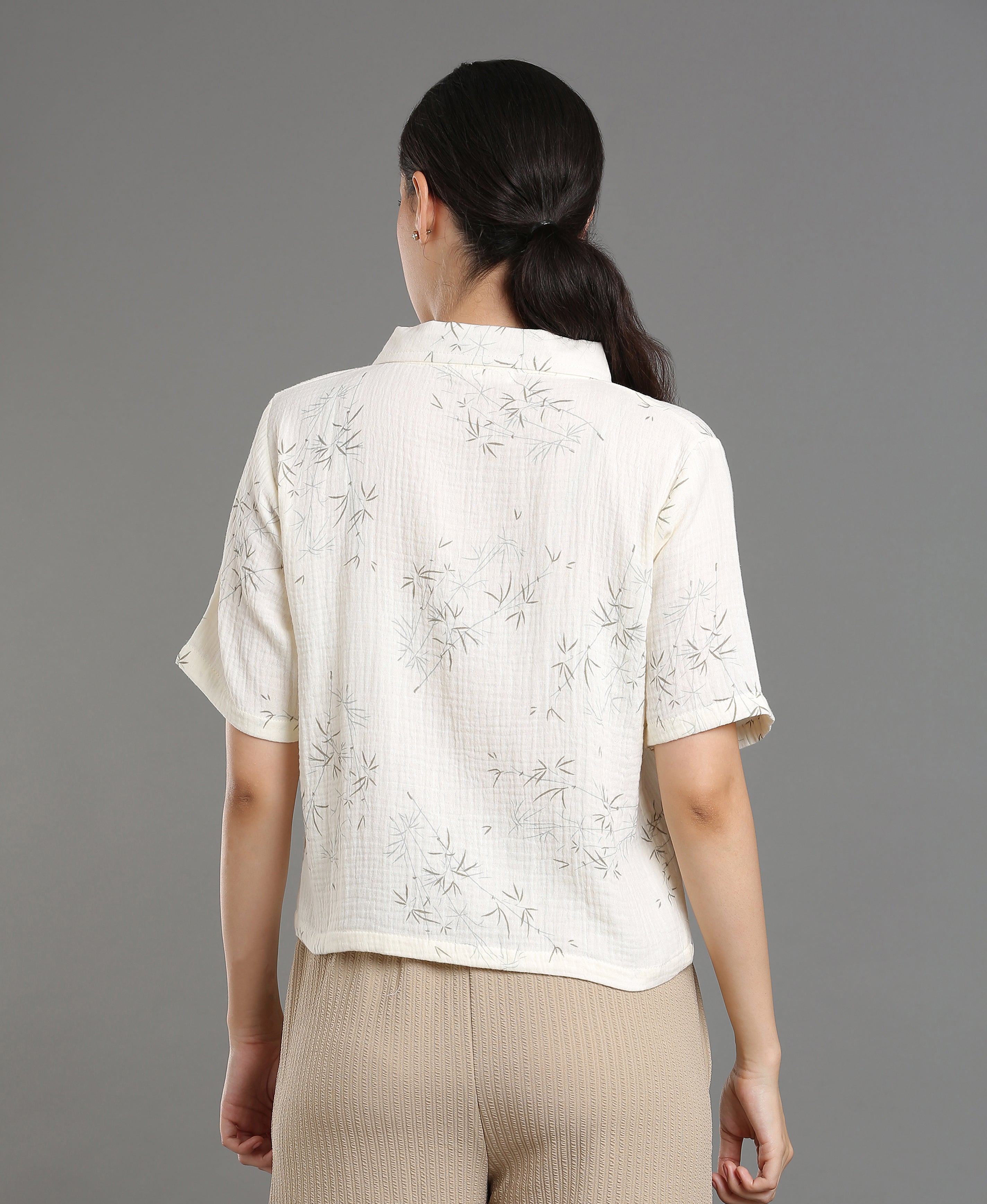 Pista Double Cloth Top