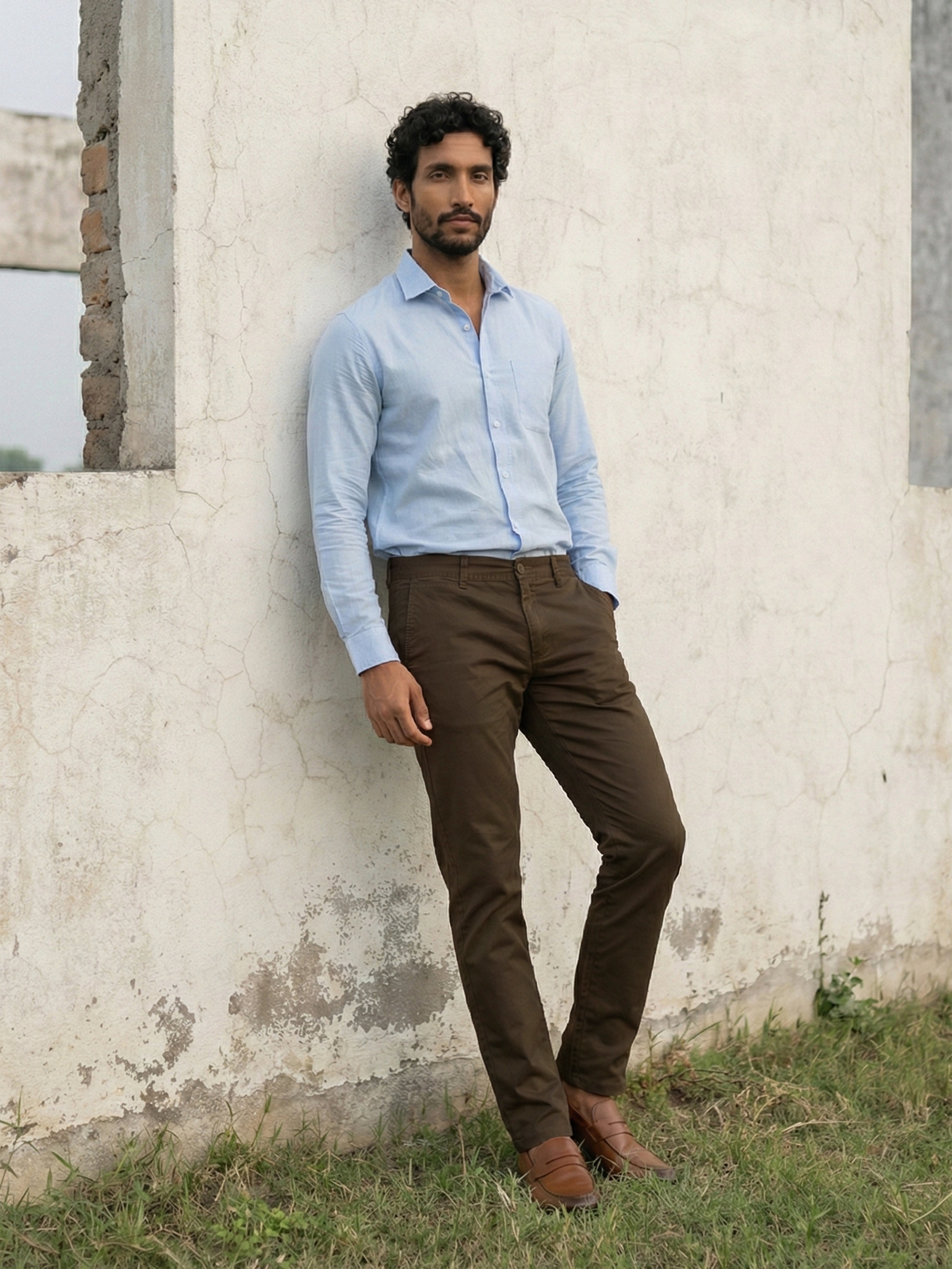 Khaki Trouser For Male