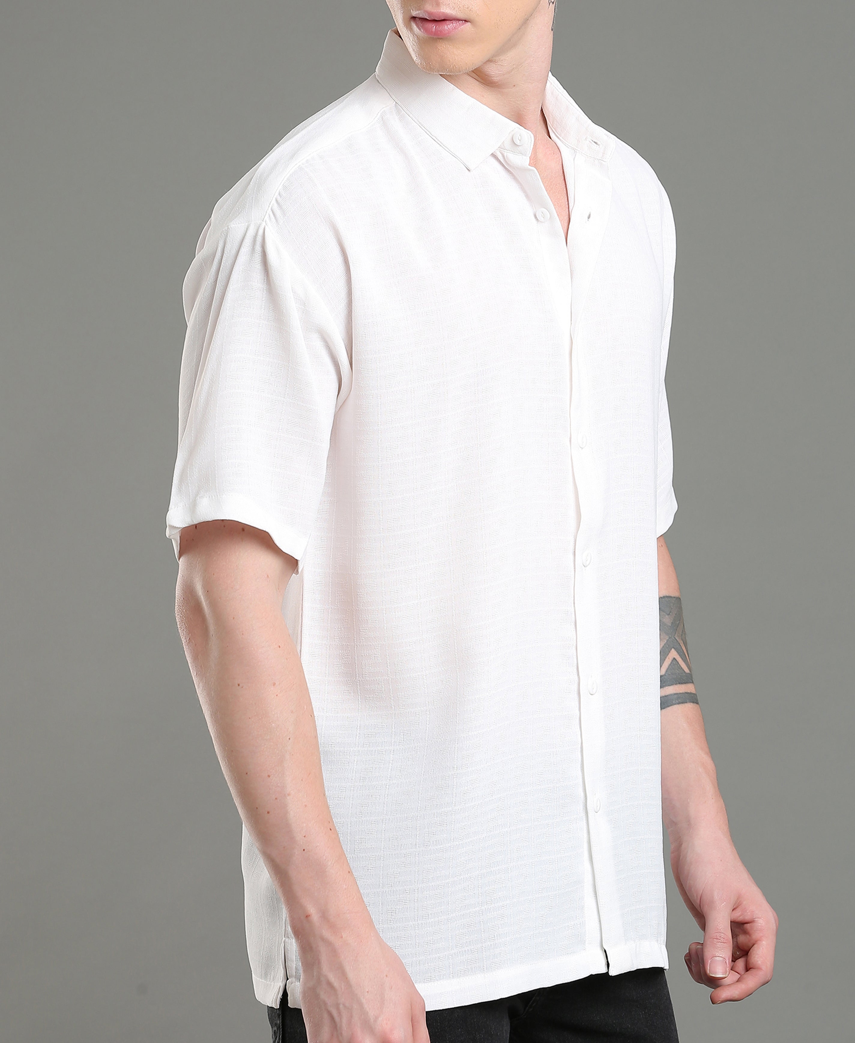 Ivory Flow Relax Shirt