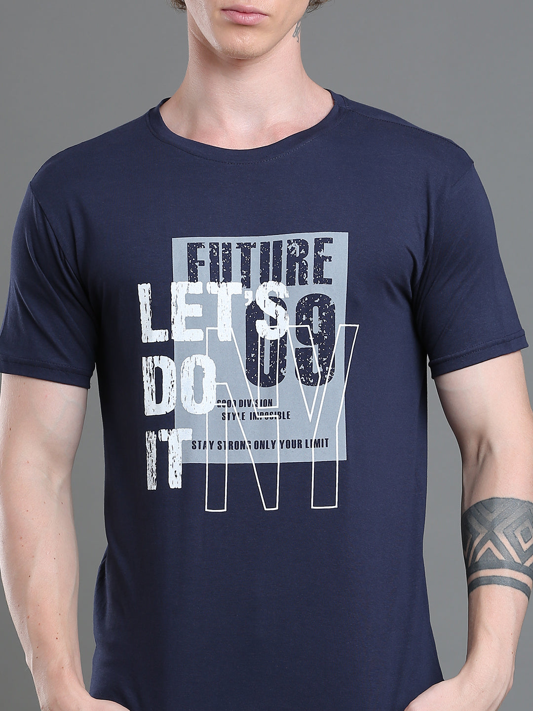 Midnight Crest Print Tee