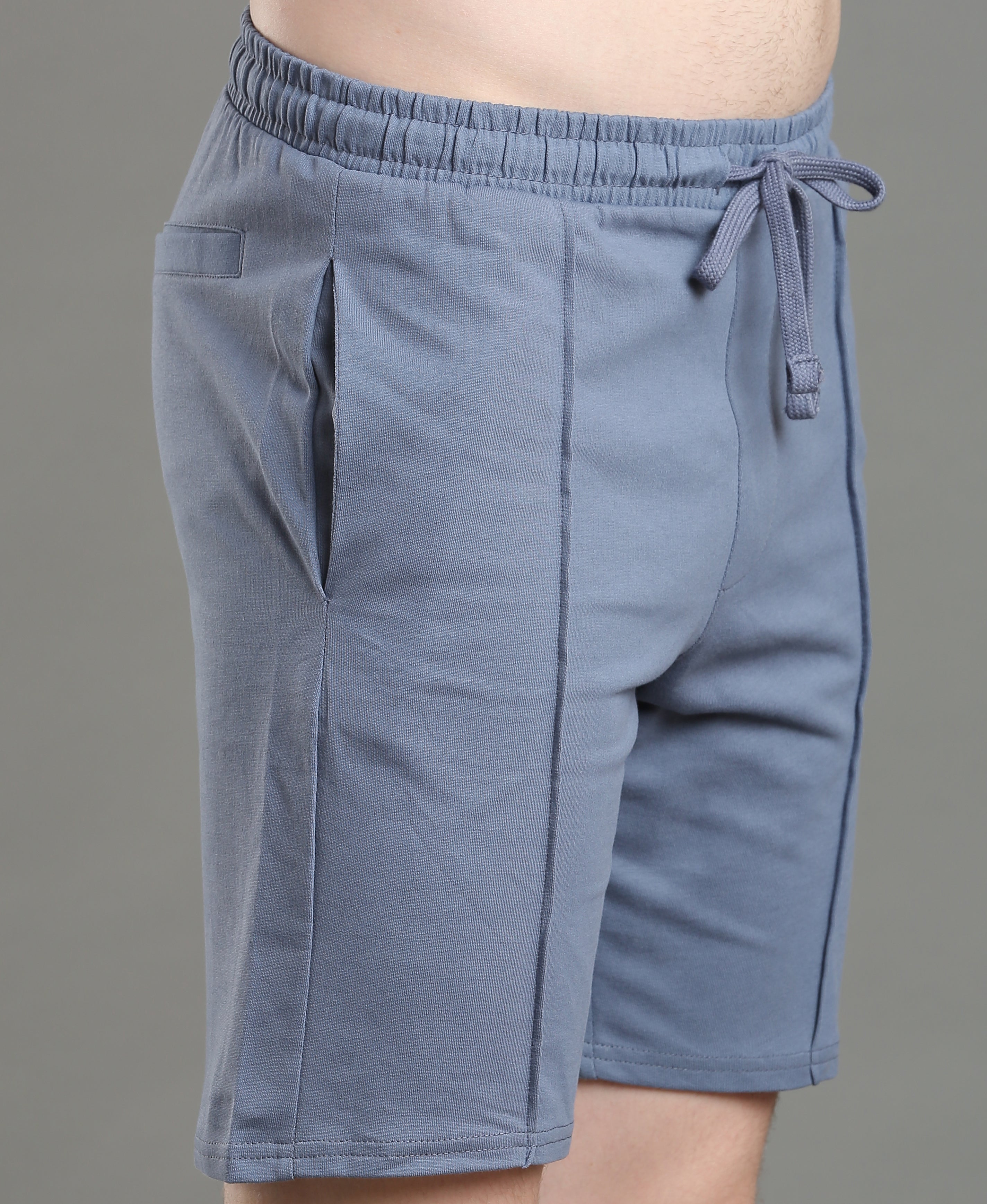 Indigo Cruise Cotton Shorts