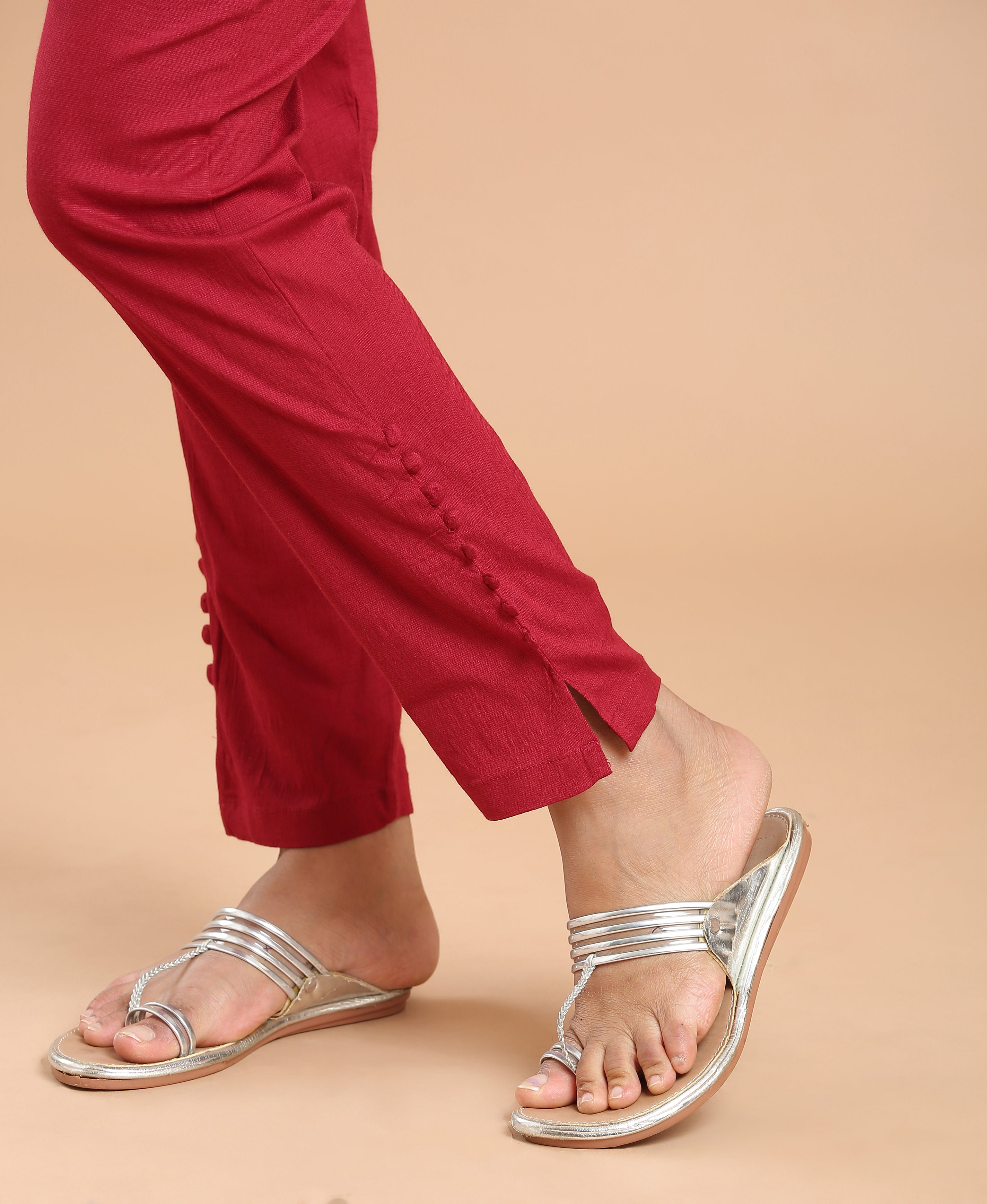 Merlot Cigarette Pants
