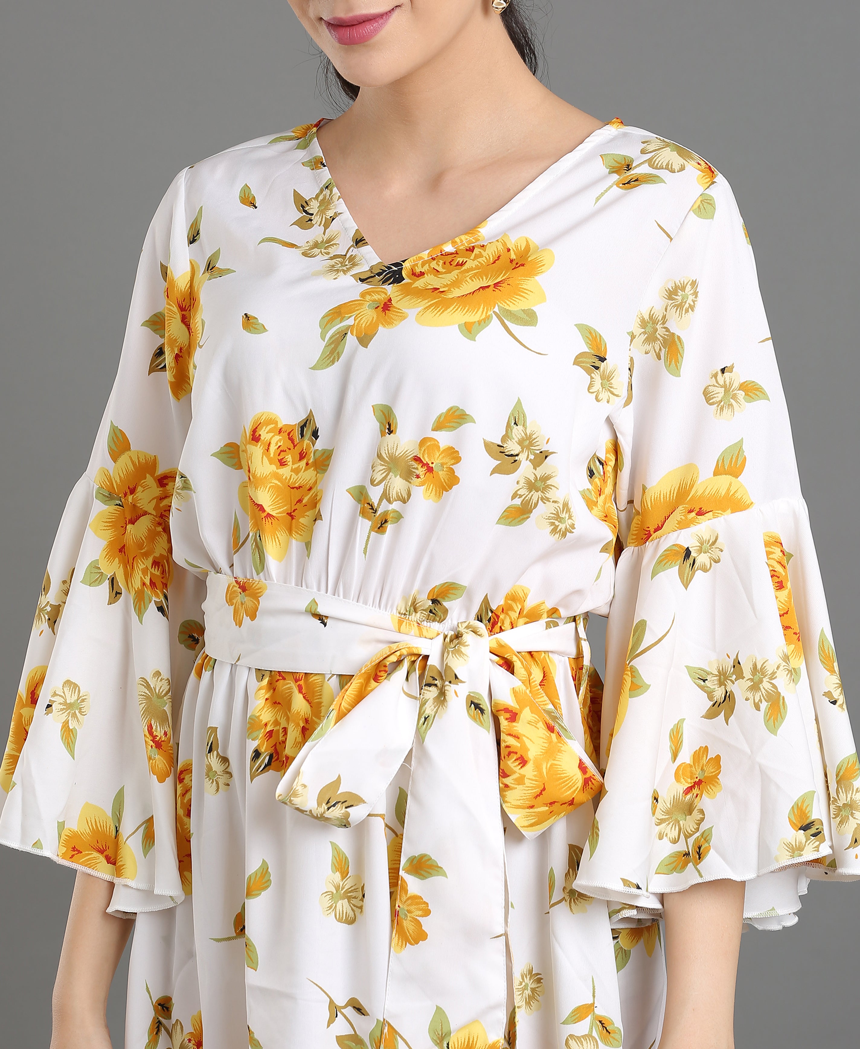 Ivory Layers Short Dress